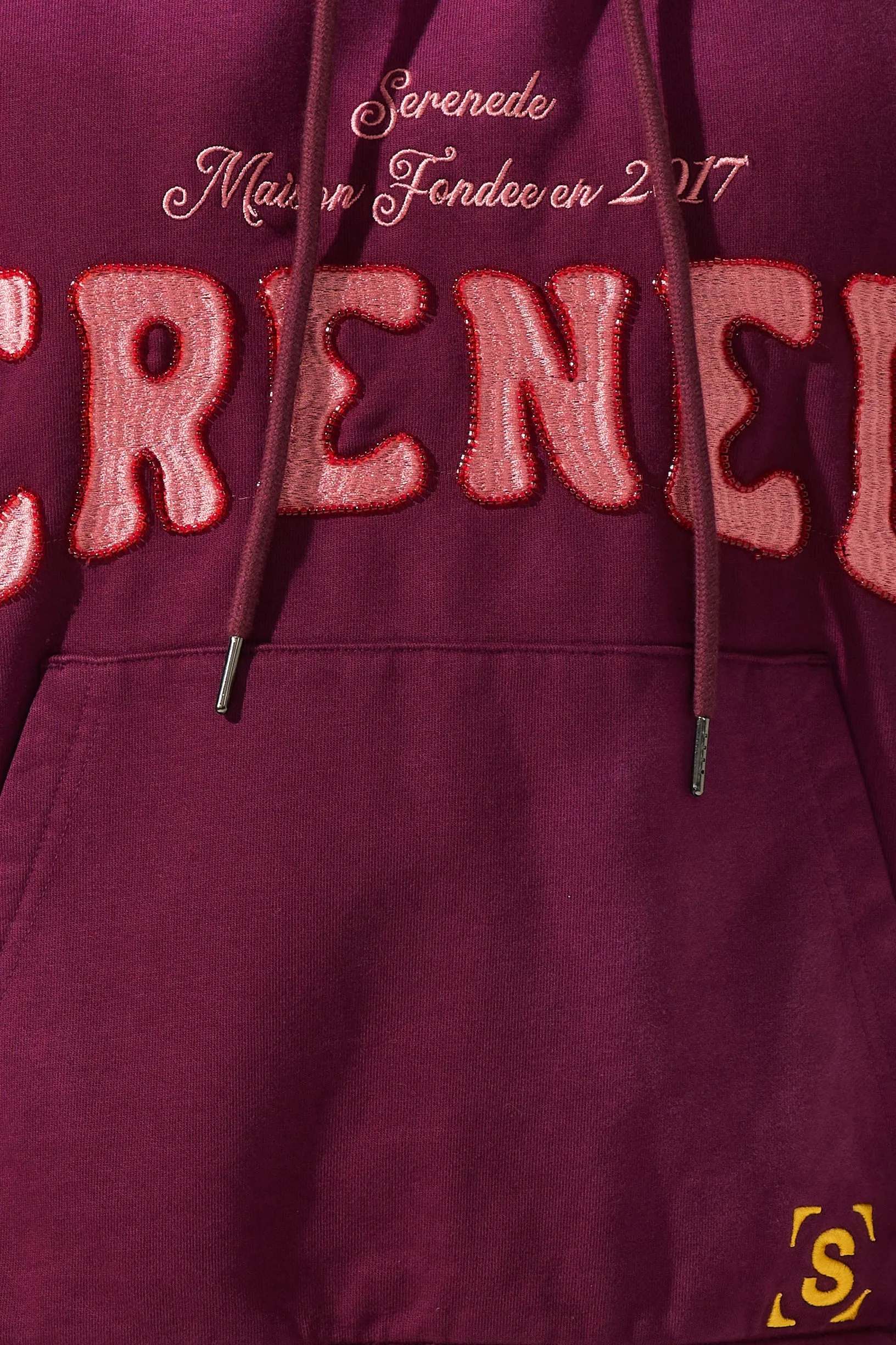 MAISON Merlot Hoodie sold by Serenede product image thumbnail 3