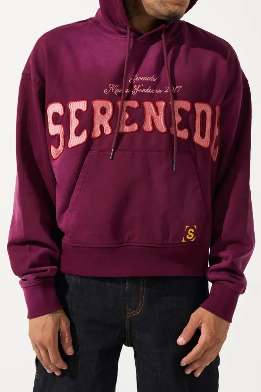 MAISON Merlot Hoodie sold by Serenede