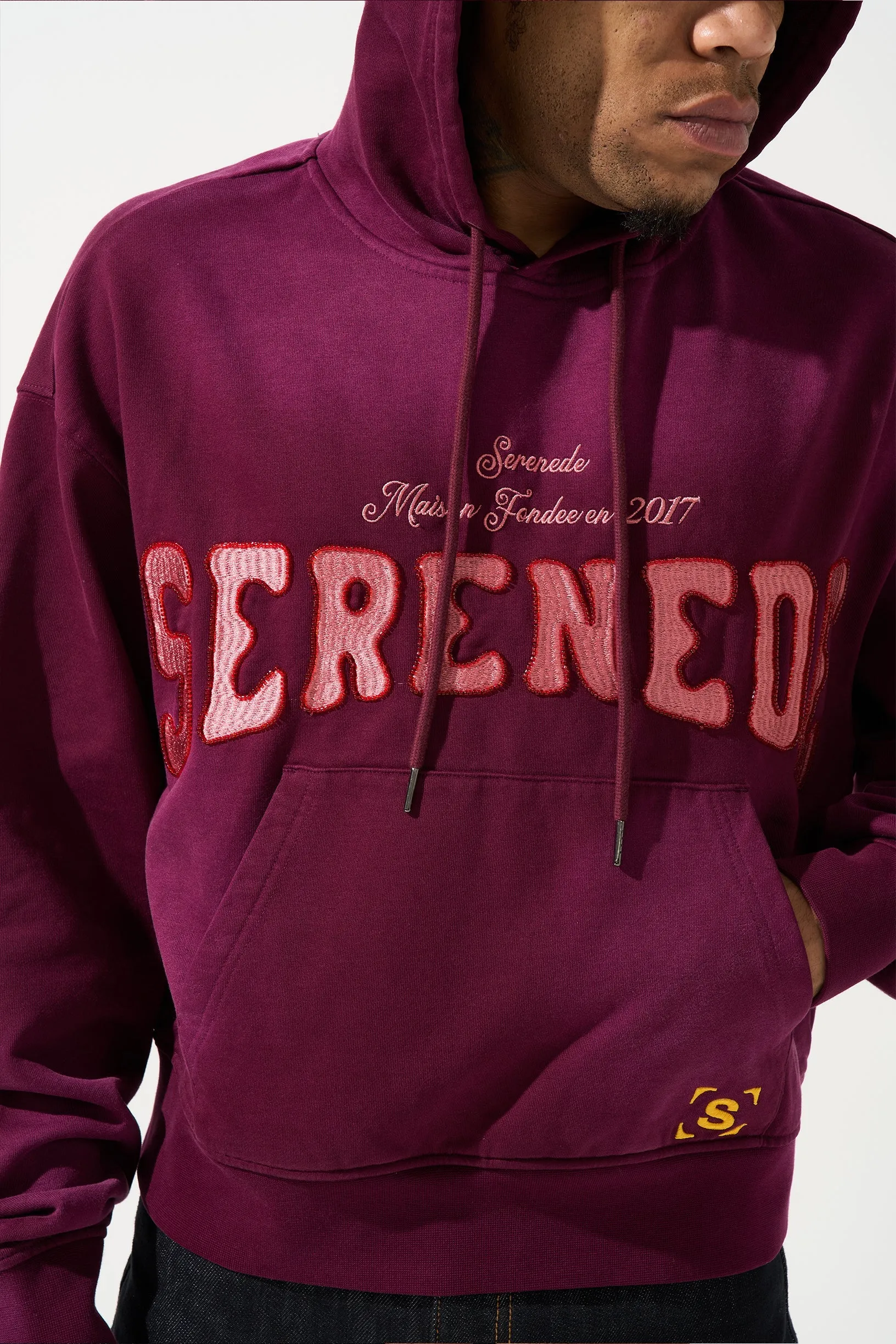 MAISON Merlot Hoodie sold by Serenede product image thumbnail 2