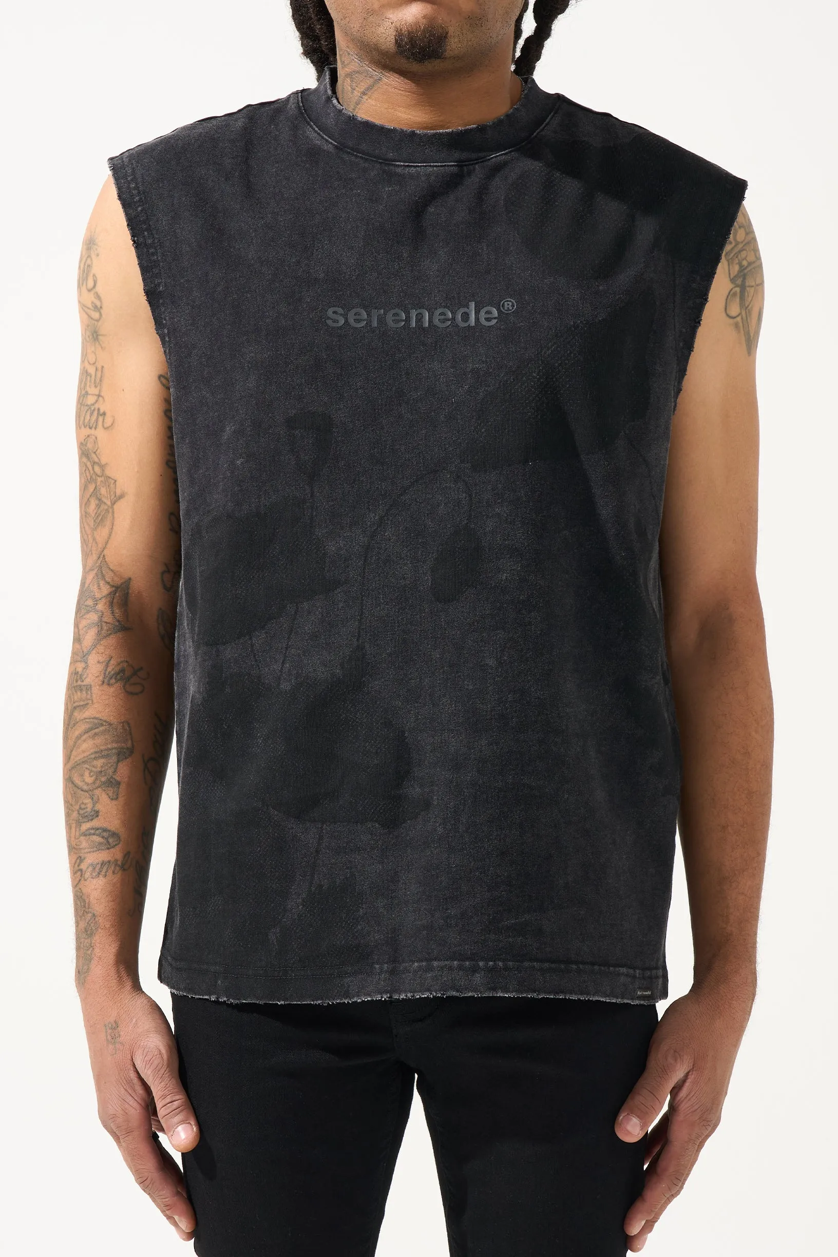 SABR Black Tank-Top sold by Serenede