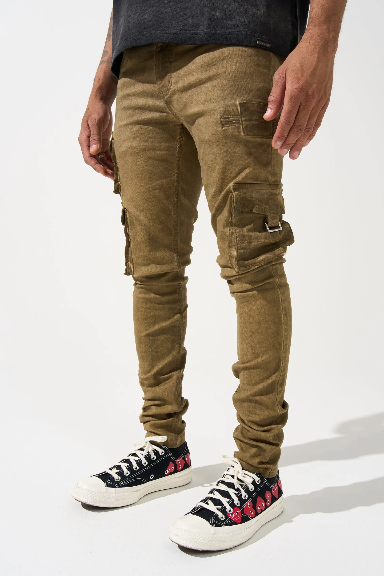 "TIGERS EYE" Cargo Jeans sold by Serenede