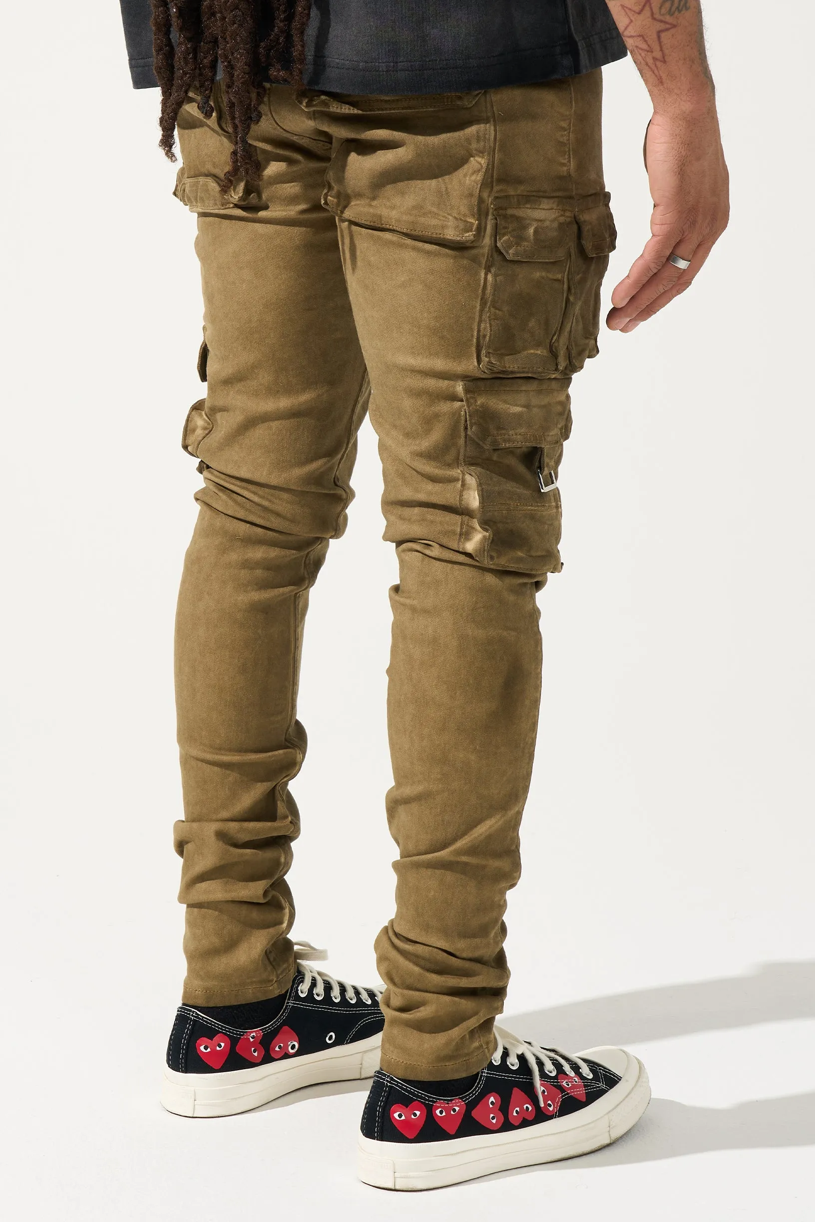 "TIGERS EYE" Cargo Jeans sold by Serenede product image thumbnail 5
