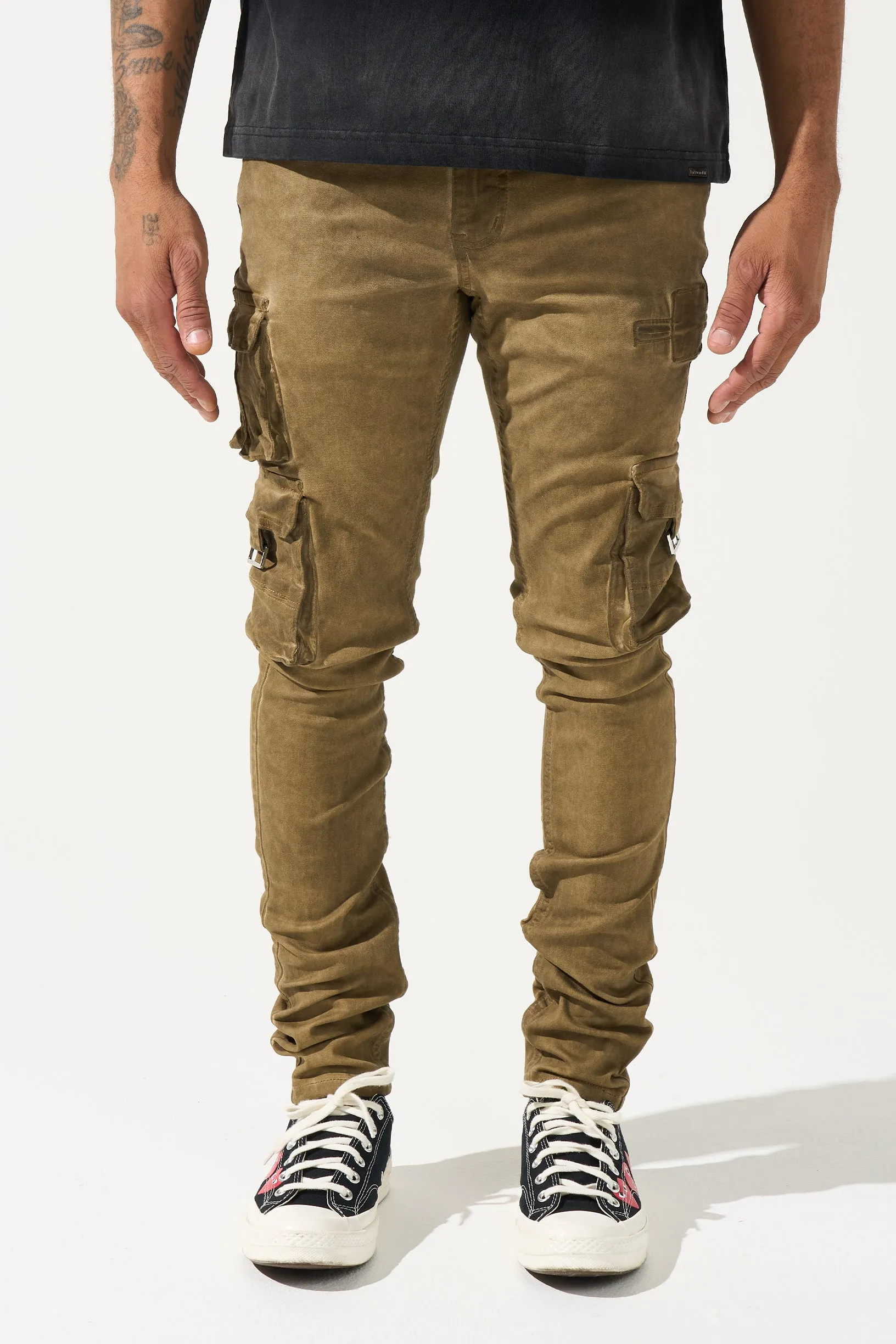 "TIGERS EYE" Cargo Jeans sold by Serenede product image thumbnail 2
