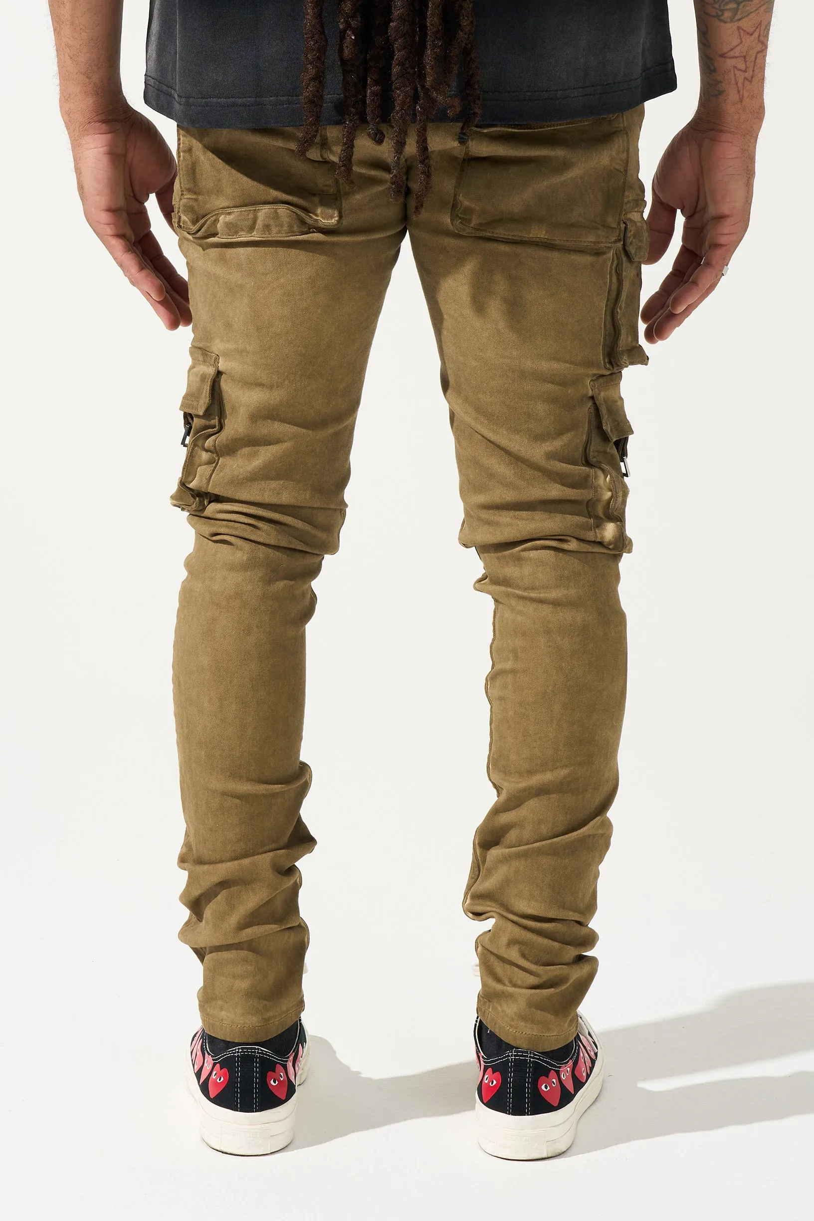 "TIGERS EYE" Cargo Jeans sold by Serenede product image thumbnail 4
