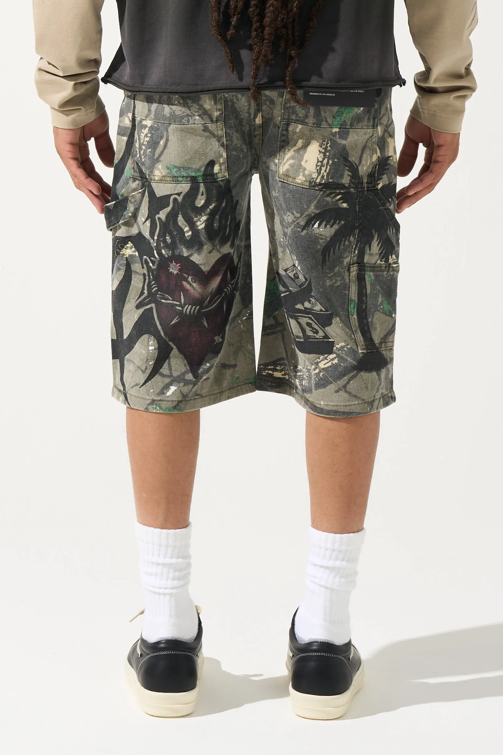 PARADI$E Denim Shorts sold by Serenede product image thumbnail 5