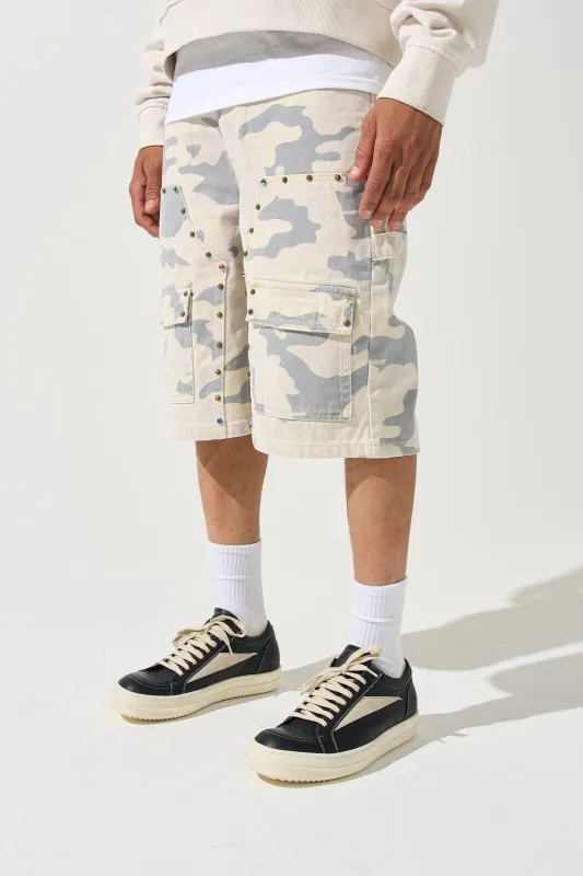 MONARCH Denim Shorts made by Serenede