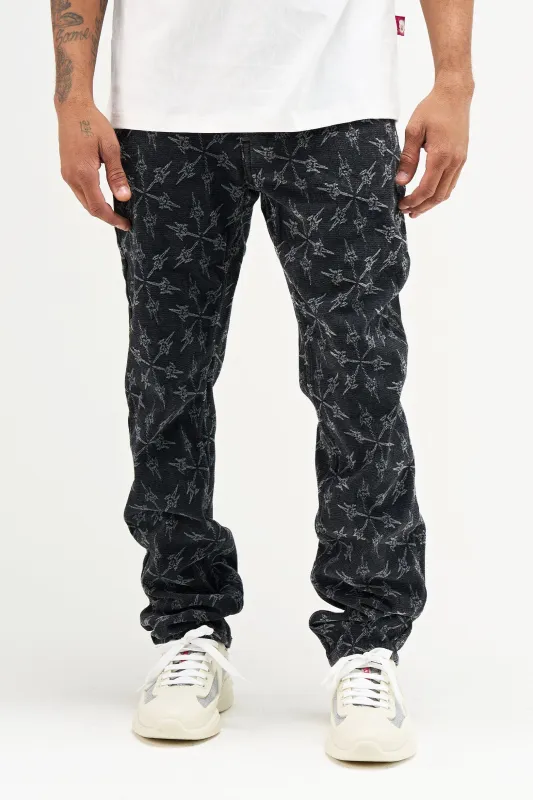 "DART" Straight Leg Jeans sold by Serenede