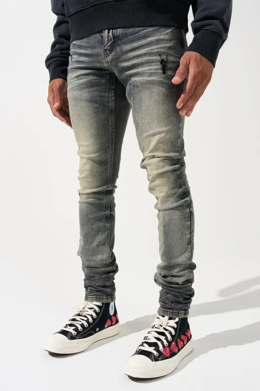 GUNMETAL Jeans sold by Serenede