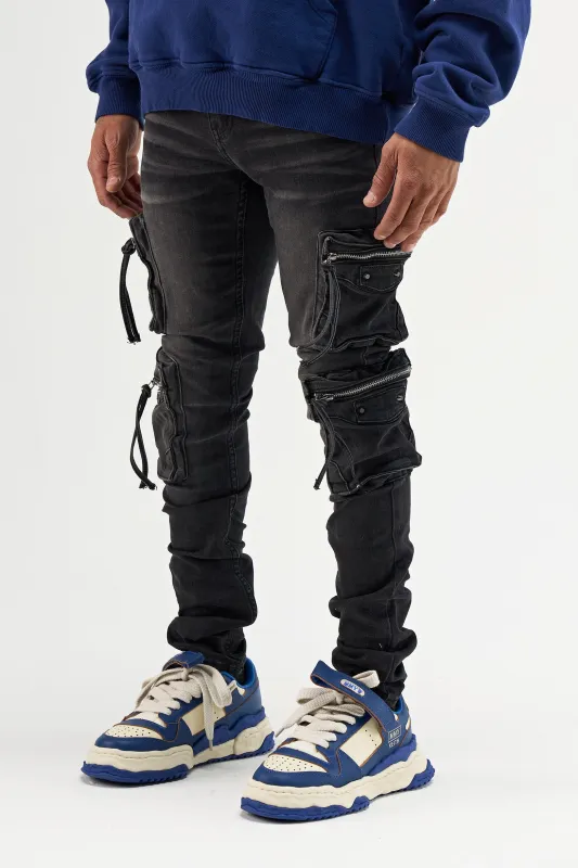 "POPPY" Cargo Jeans sold by Serenede