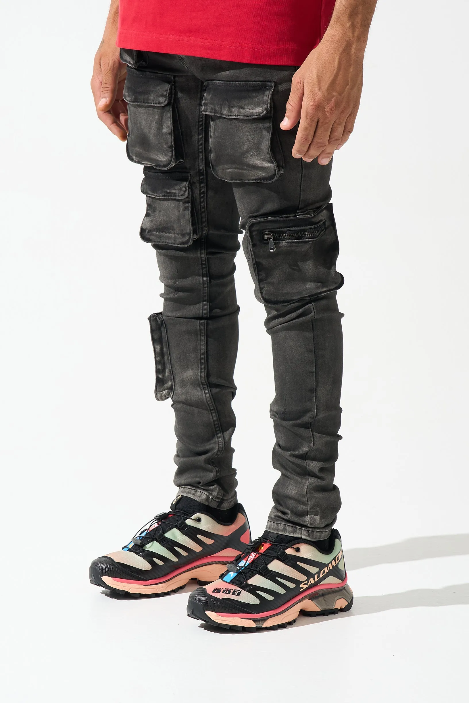 "CURRENT" Cargo Jeans sold by Serenede