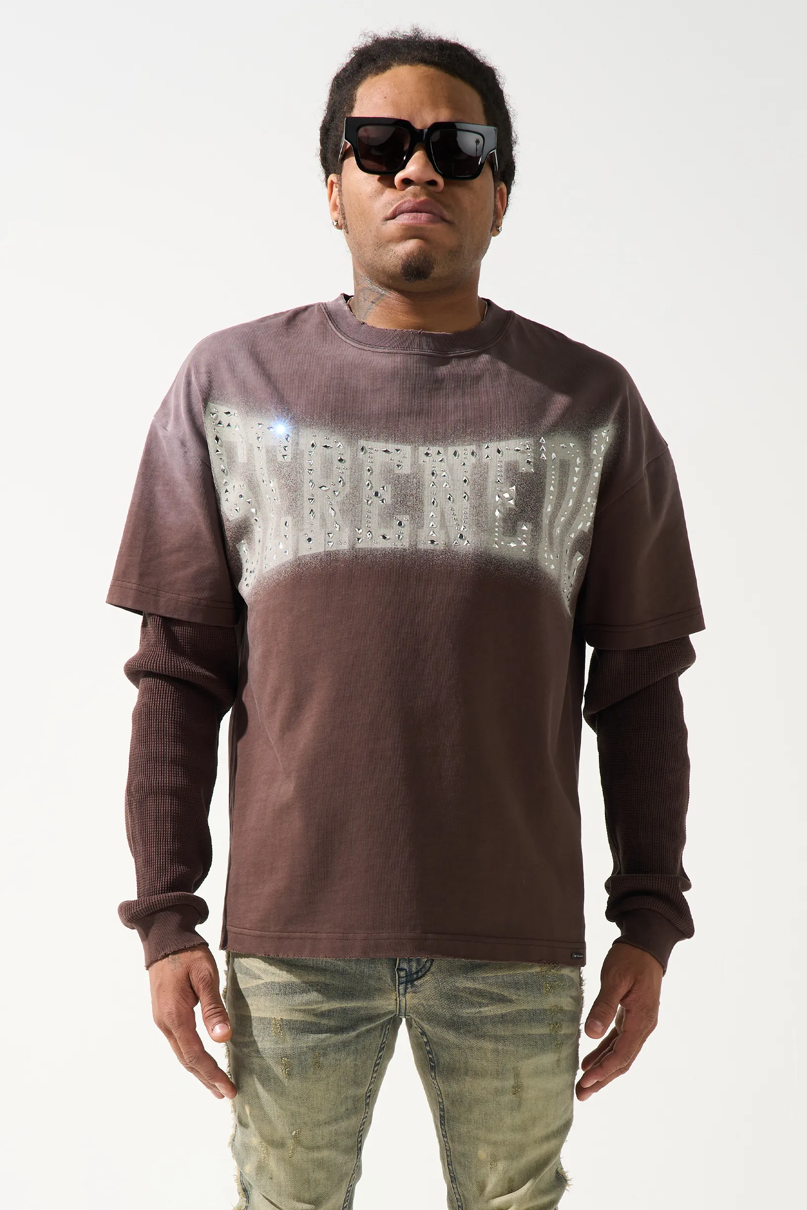 LEGACY Brown LS T-Shirt sold by Serenede product image thumbnail 2