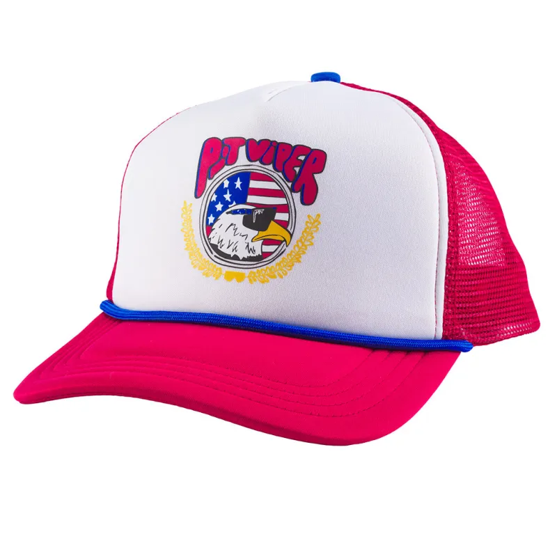 Baldy Trucker Hat made by PIT VIPER