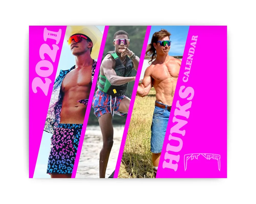 Pit Viper Hunks 2021 Calendar sold by PIT VIPER