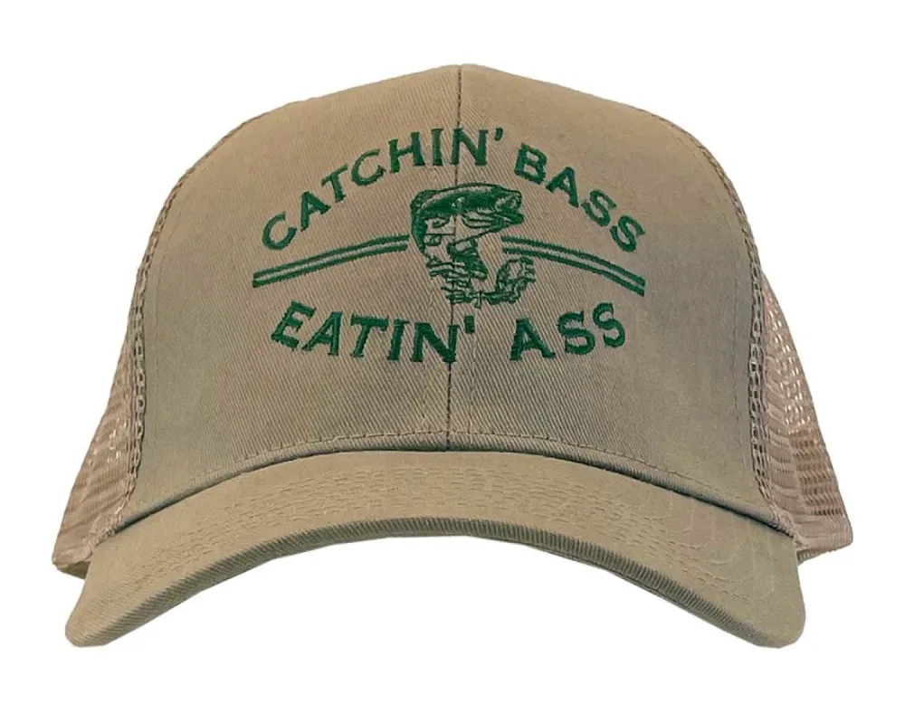 Catch Bass Eat Ass Hat made by PIT VIPER