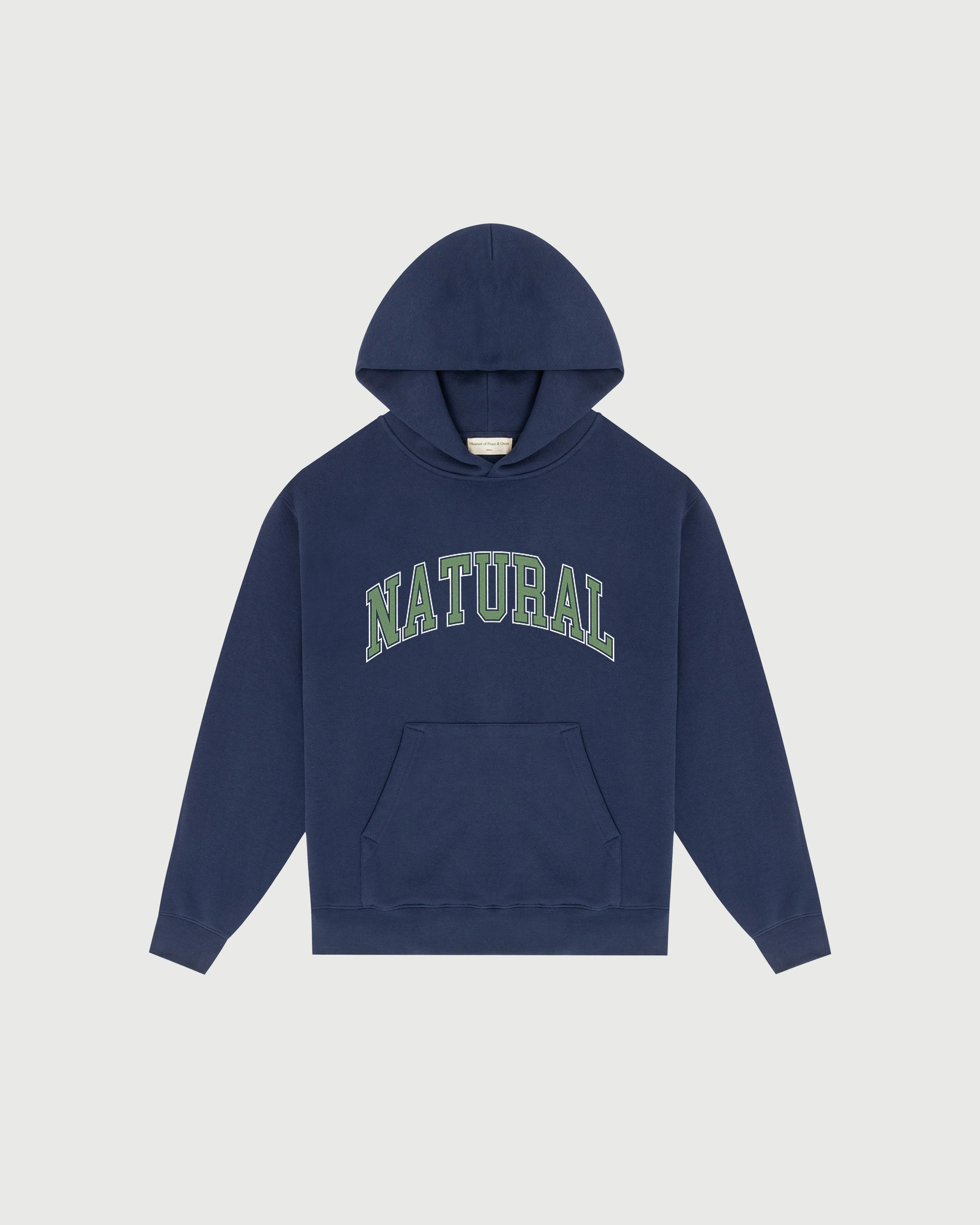 Natural Hoodie - Navy sold by Museum of Peace and Quiet