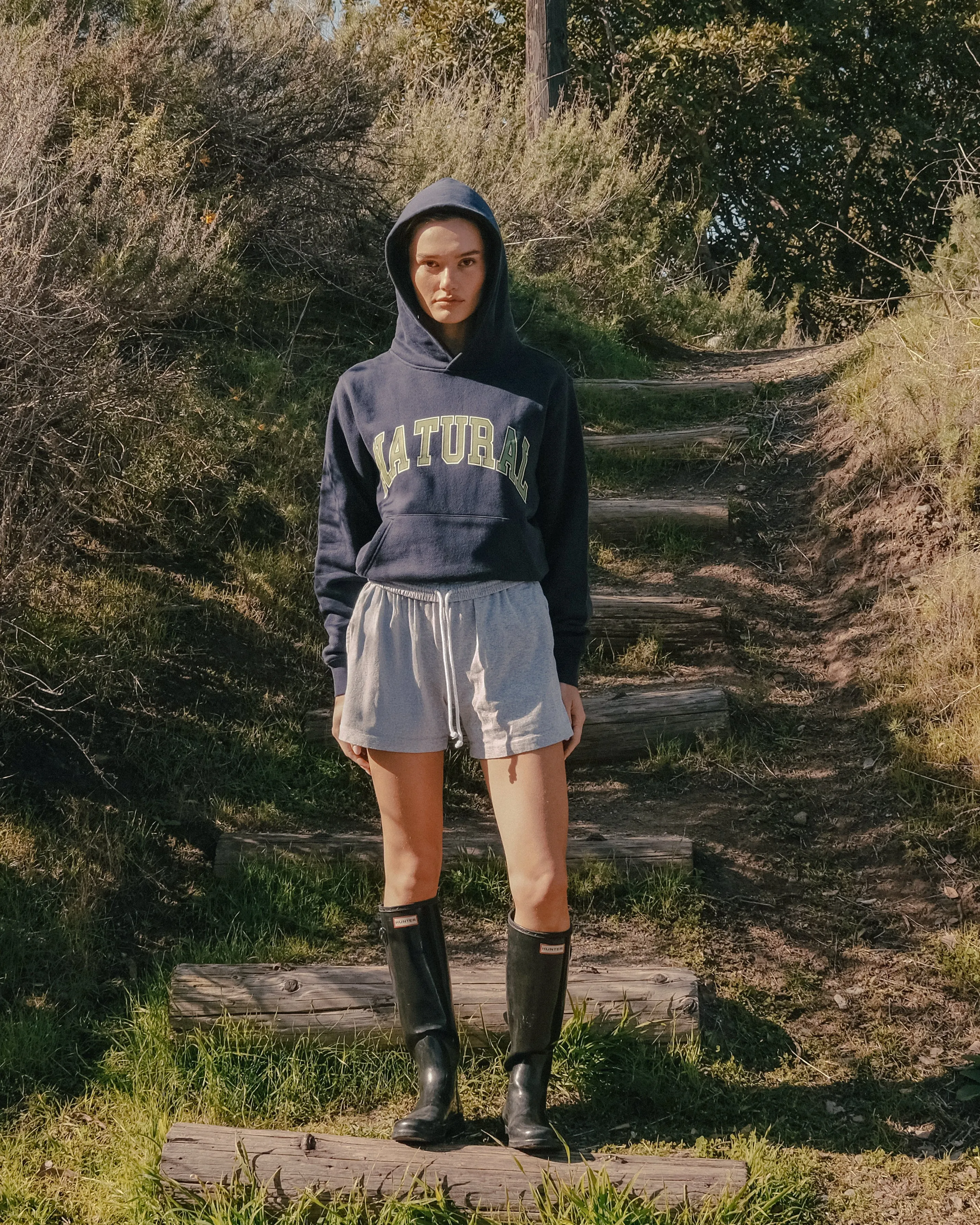 Natural Hoodie - Navy sold by Museum of Peace and Quiet product image thumbnail 2