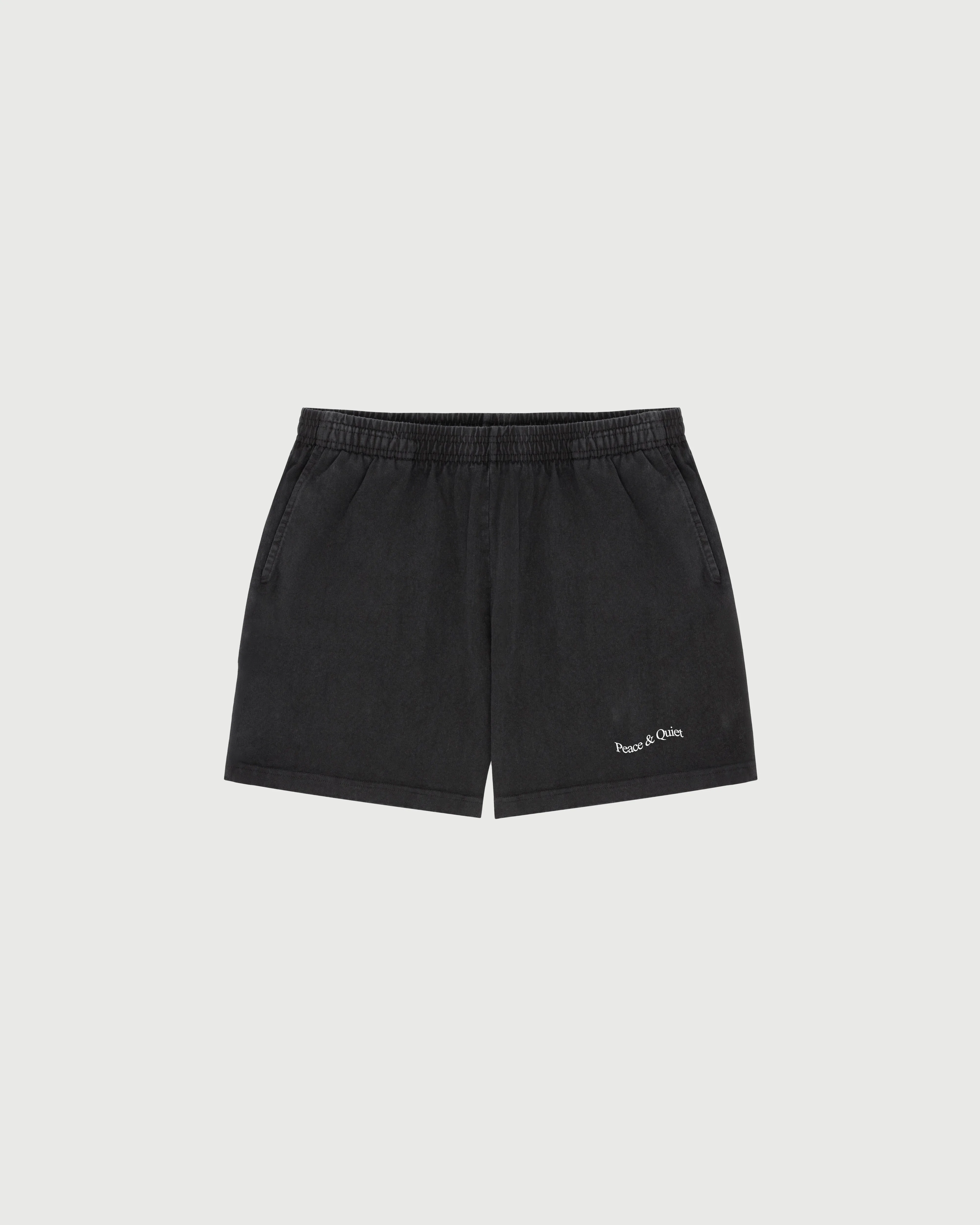 Wordmark Sweatshorts - Black sold by Museum of Peace and Quiet