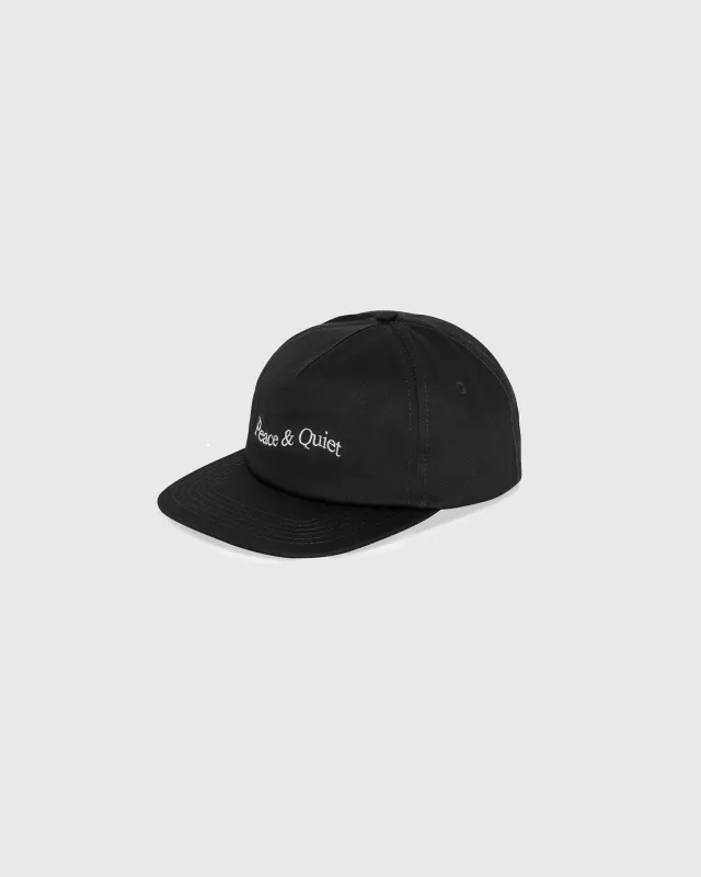 Wordmark Snapback - Black sold by Museum of Peace and Quiet