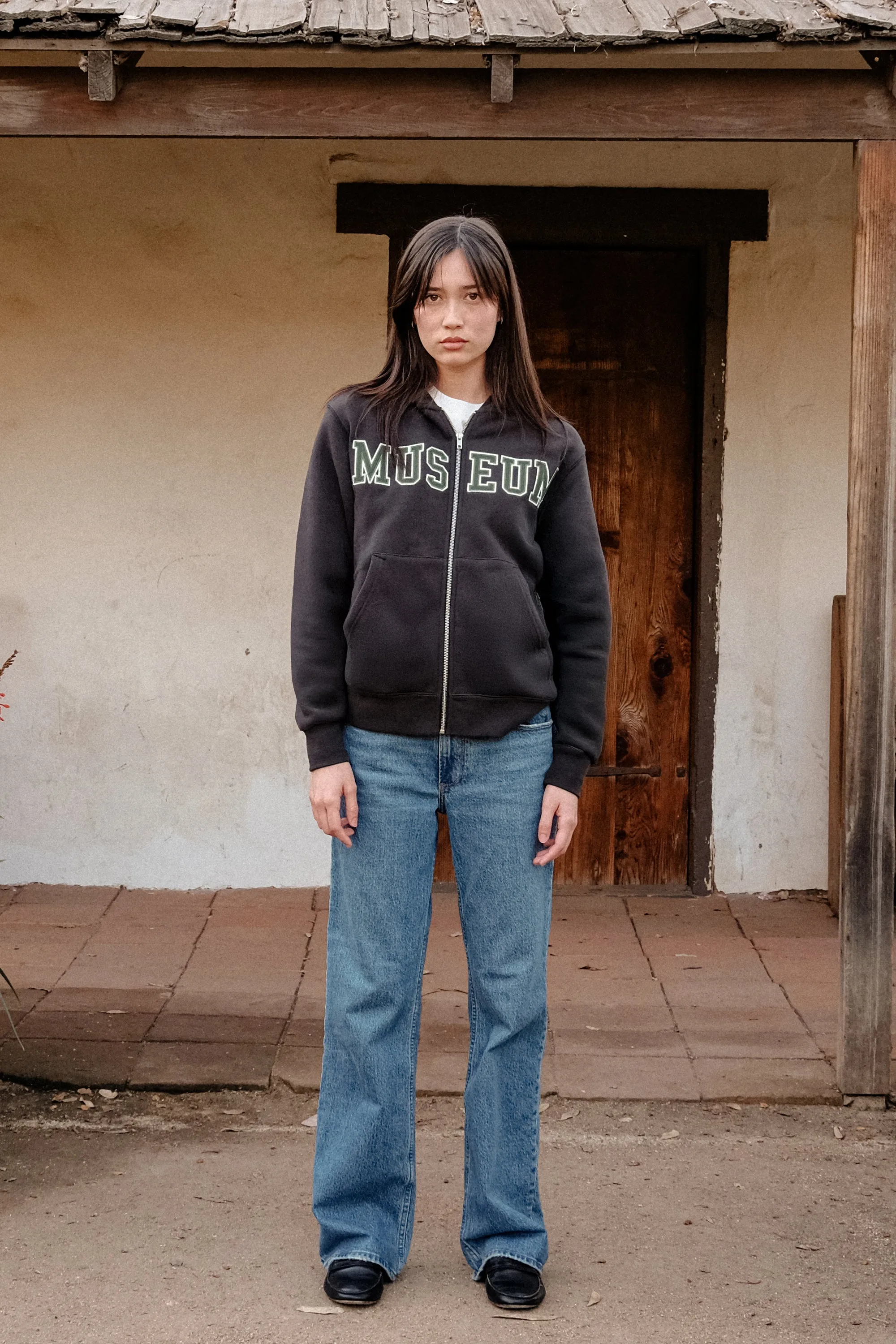 Museum Zip Up Hoodie - Black sold by Museum of Peace and Quiet product image thumbnail 2