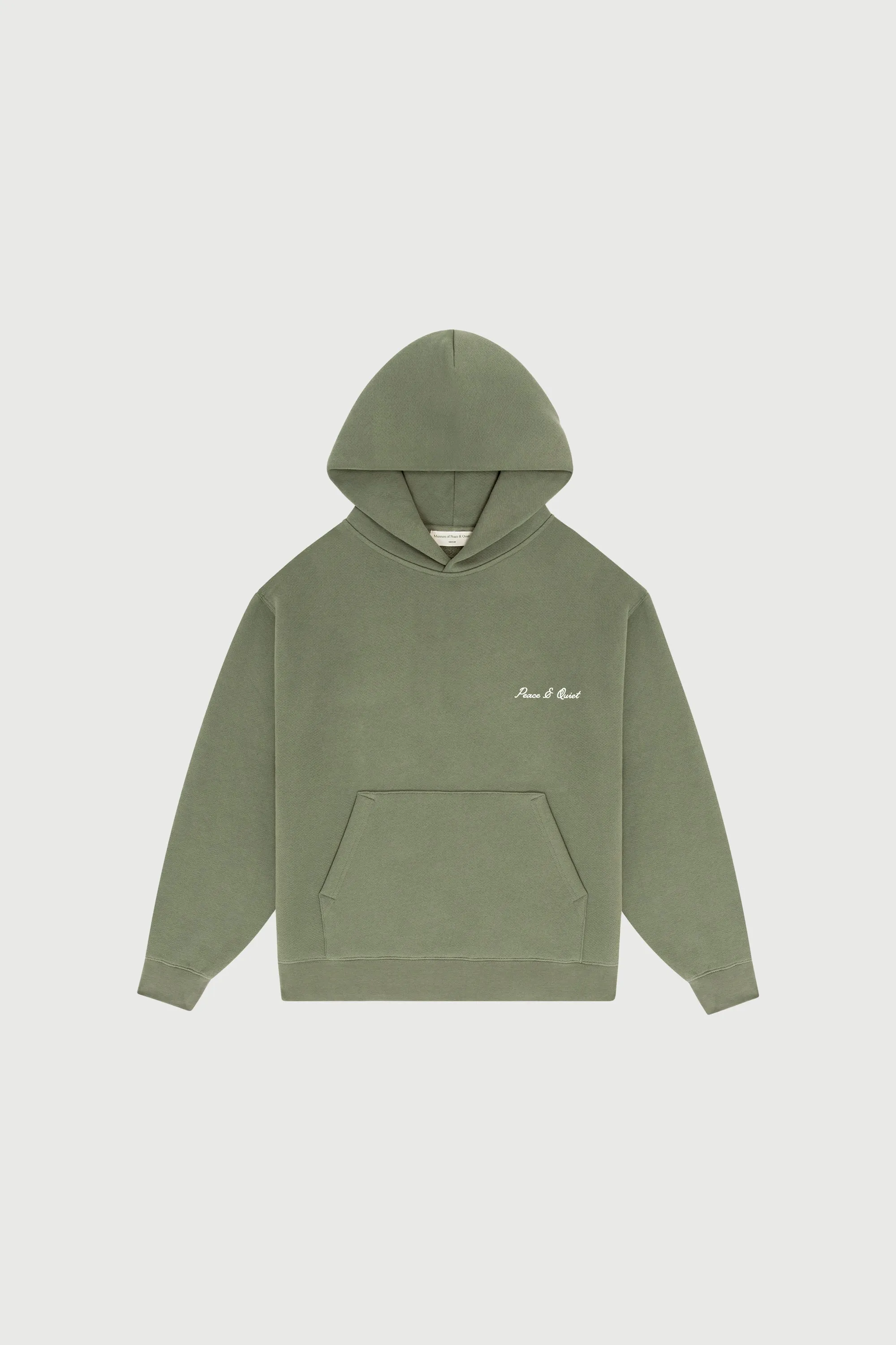 Signature Hoodie - Olive sold by Museum of Peace and Quiet