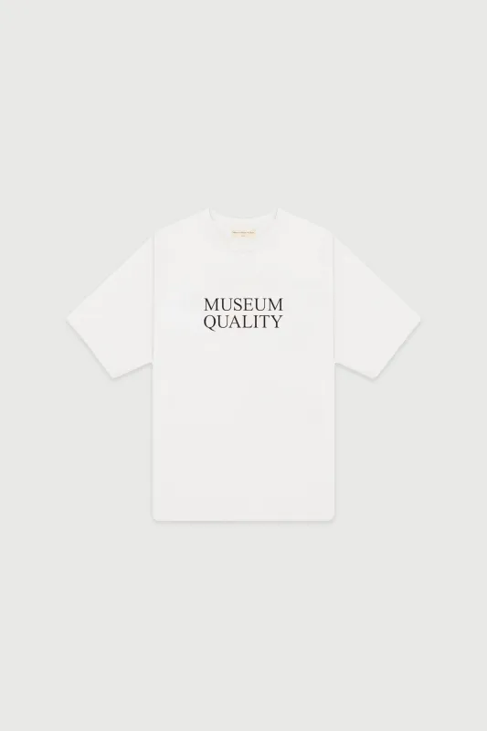 Museum Quality Tee - White sold by Museum of Peace and Quiet