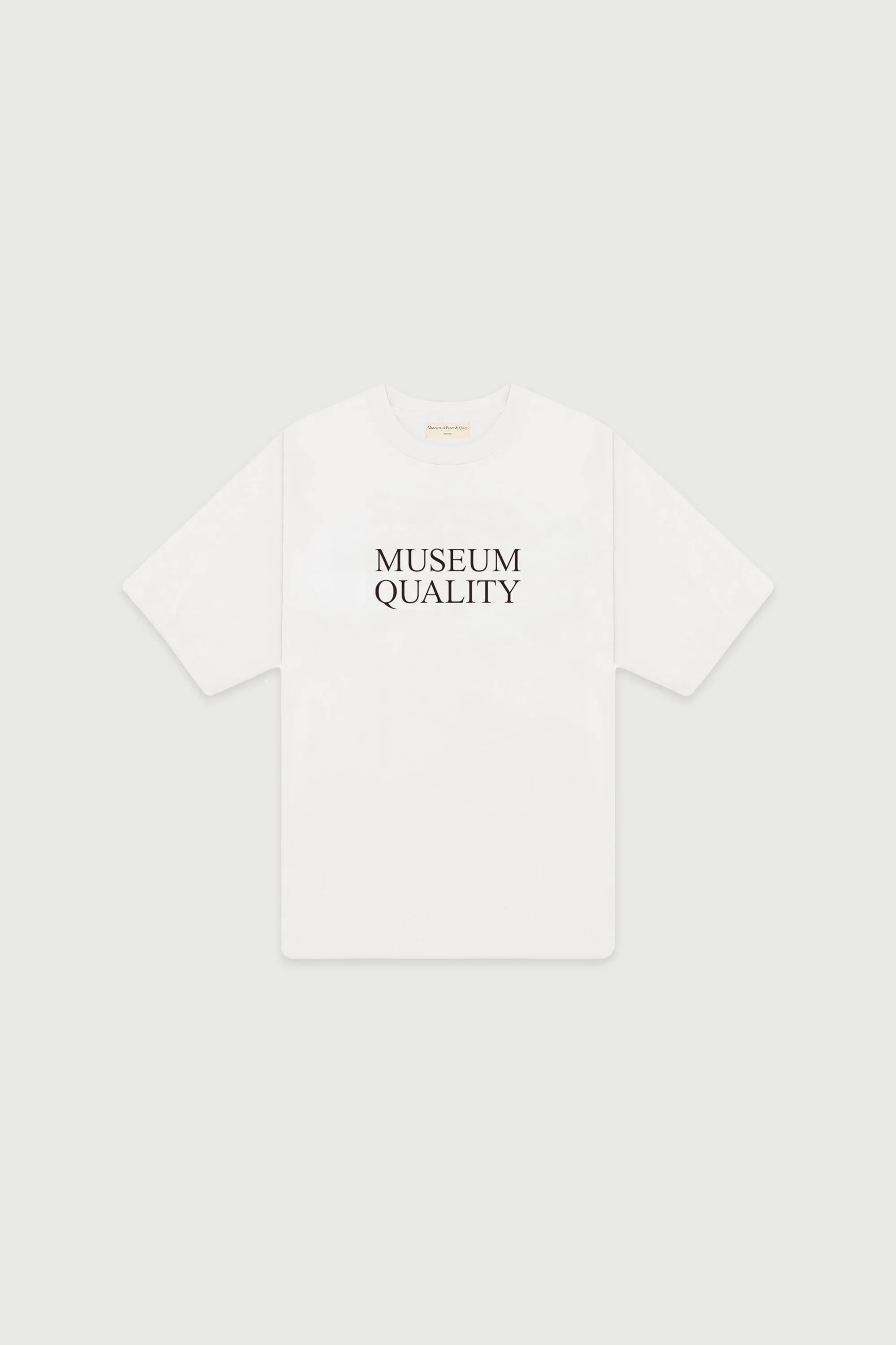 Museum Quality Tee - White sold by Museum of Peace and Quiet