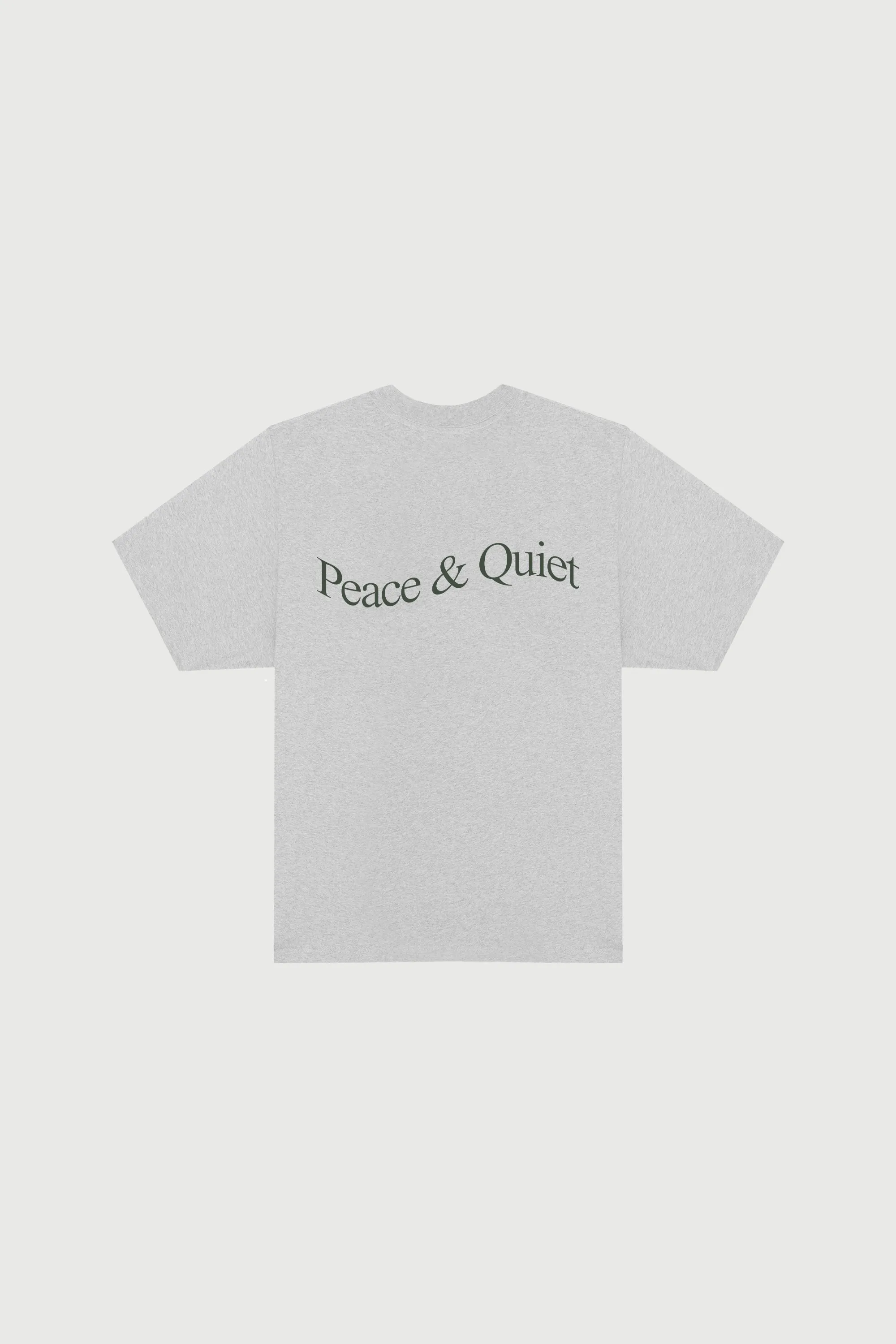 Wordmark Tee - Heather sold by Museum of Peace and Quiet product image thumbnail 2