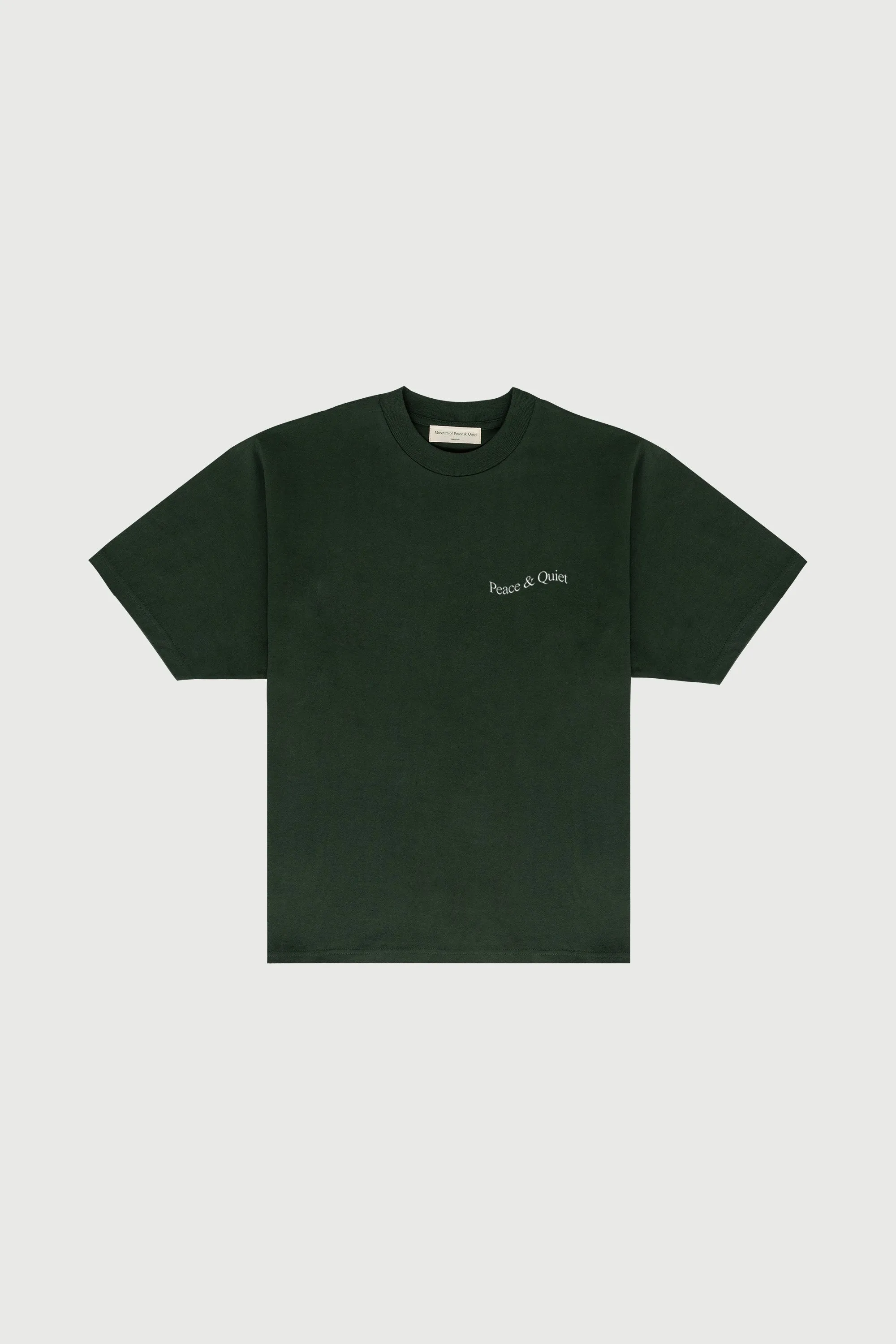 Wordmark Tee - Forest sold by Museum of Peace and Quiet