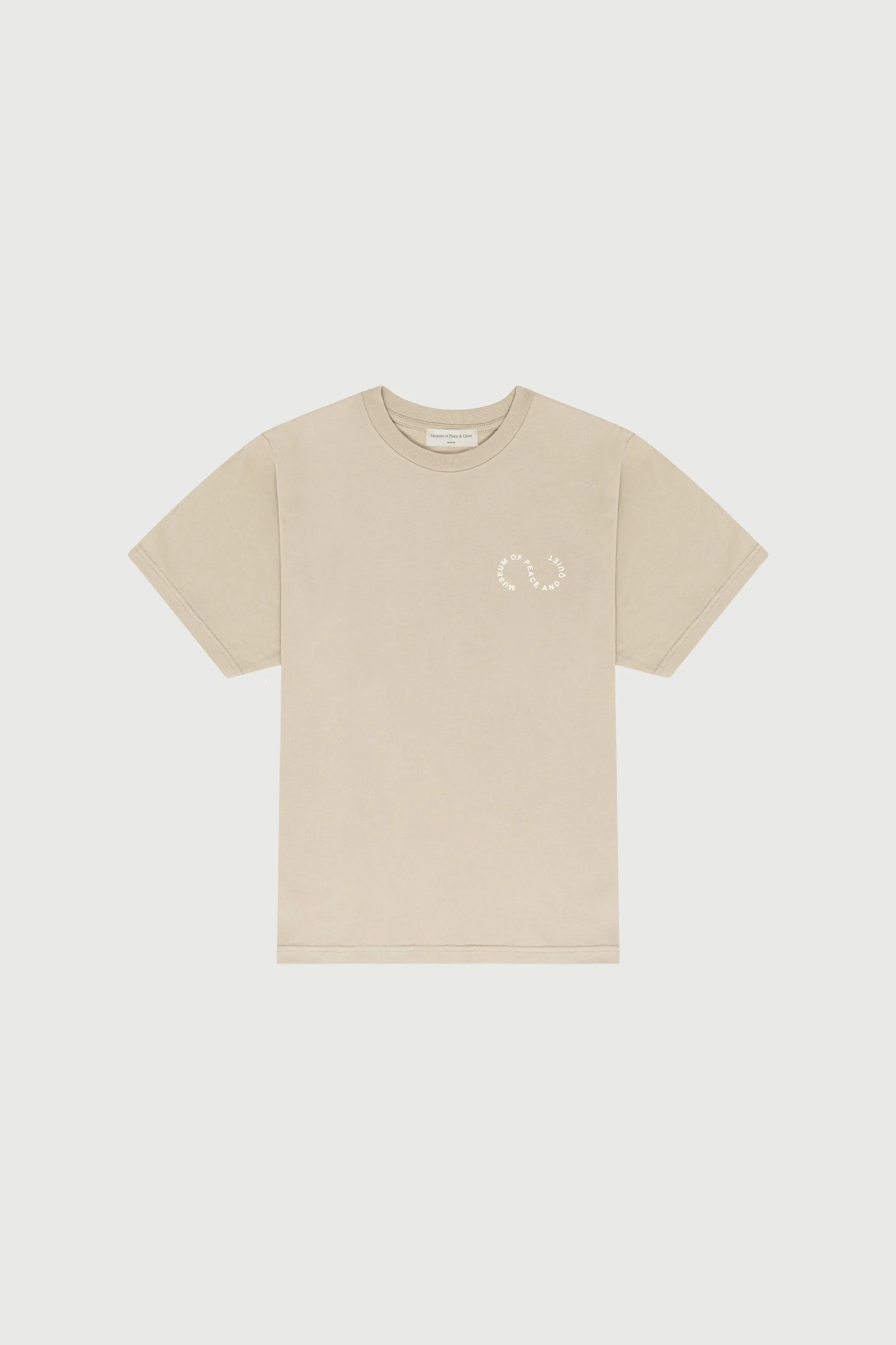 Infinite Tee - Taupe sold by Museum of Peace and Quiet