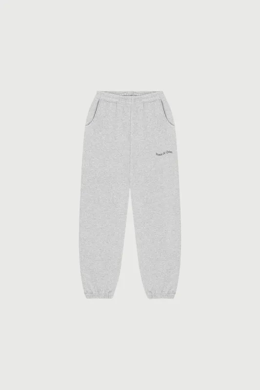 Wordmark Sweatpants - Heather sold by Museum of Peace and Quiet