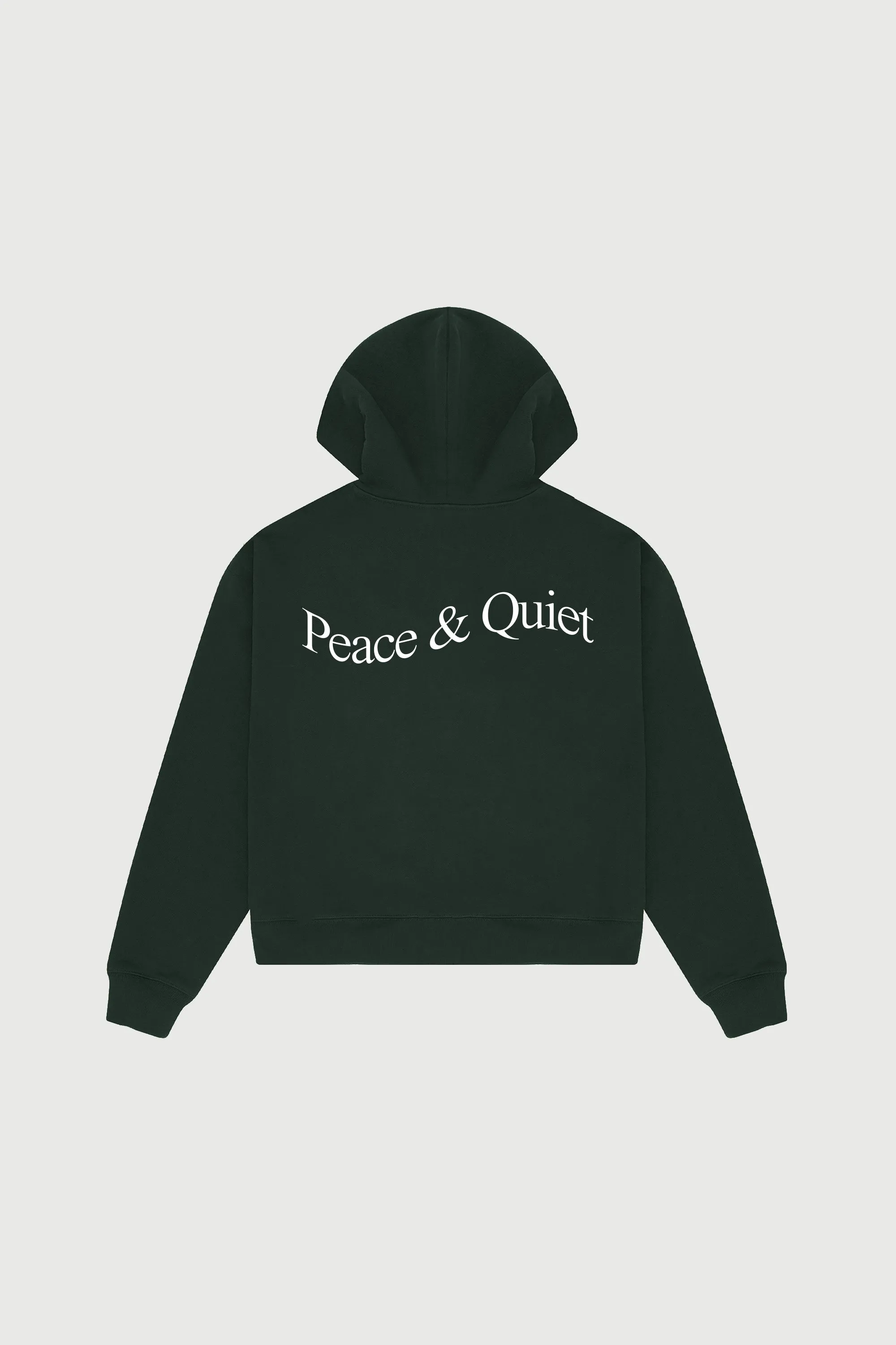 Wordmark Zip Up Hoodie - Forest sold by Museum of Peace and Quiet product image thumbnail 2