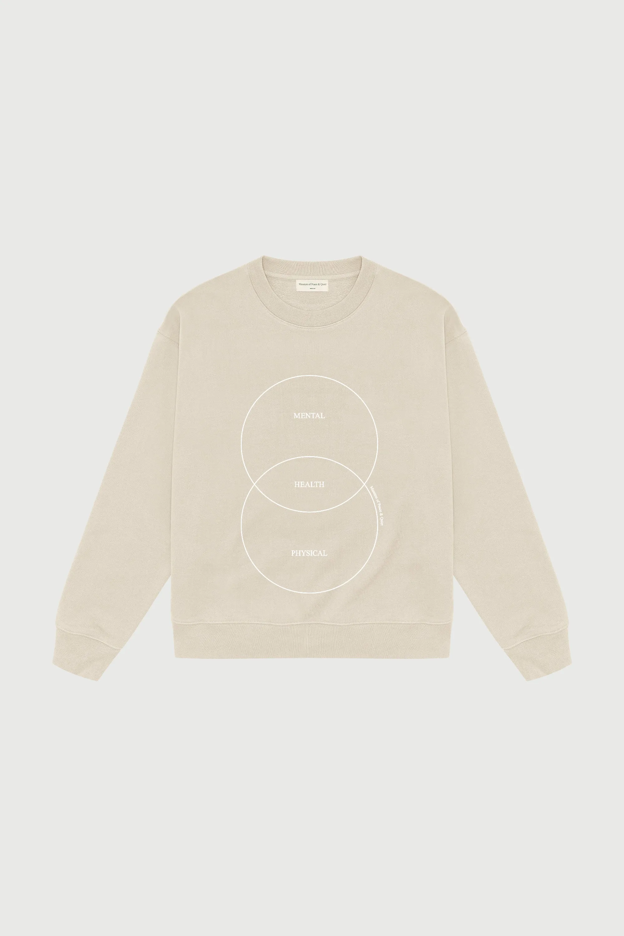 Health Crewneck - Taupe sold by Museum of Peace and Quiet