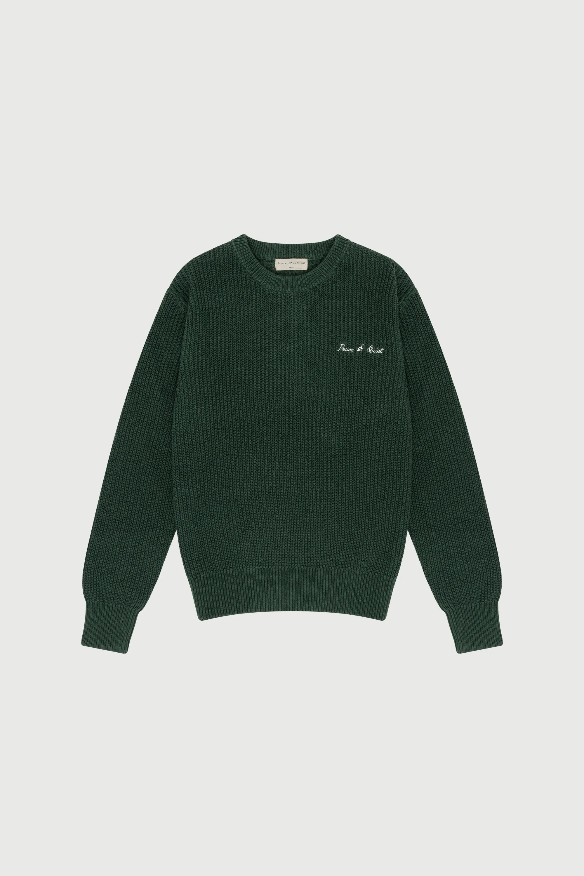 Signature Knit Sweater - Forest sold by Museum of Peace and Quiet