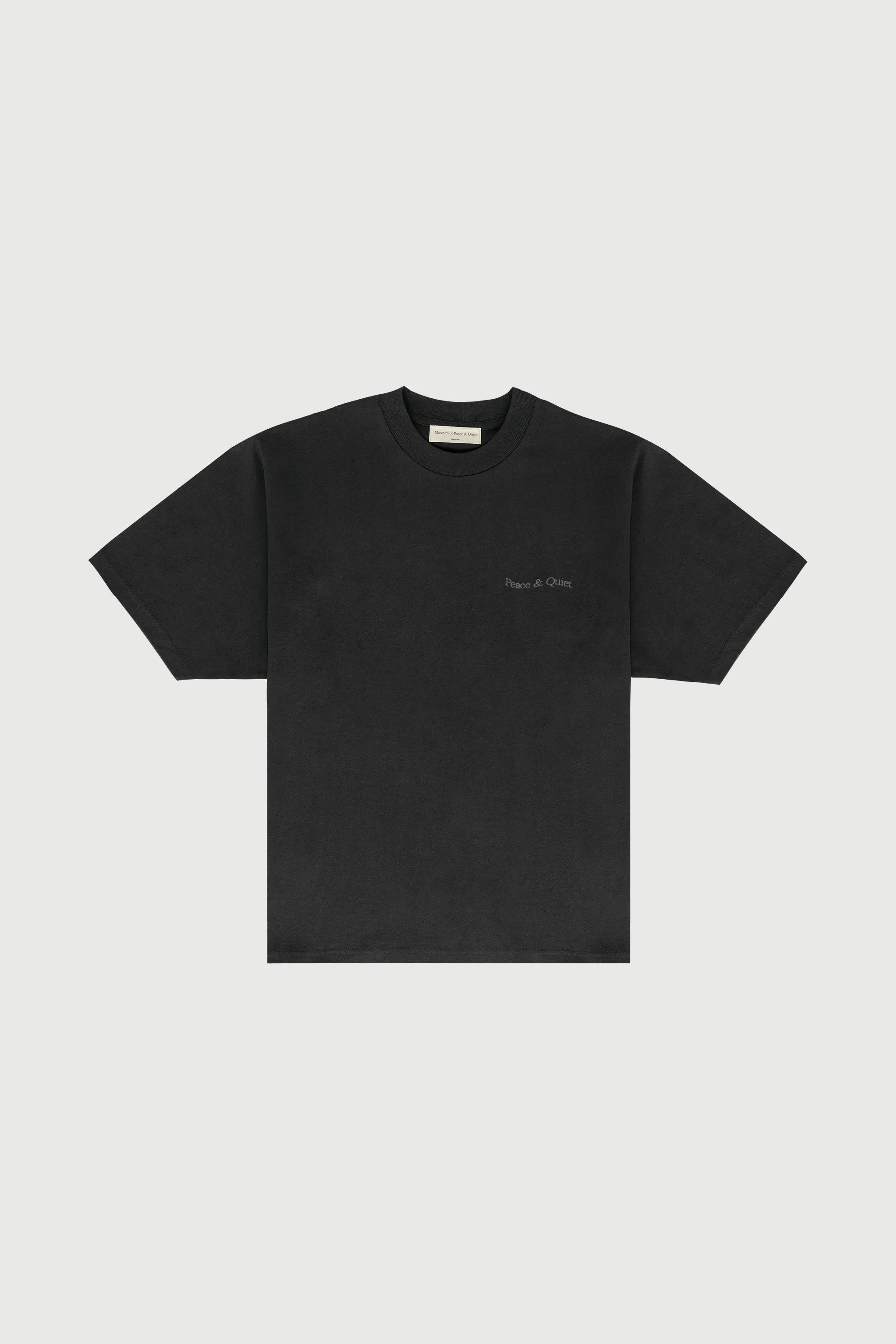 Wordmark Tee - Black sold by Museum of Peace and Quiet