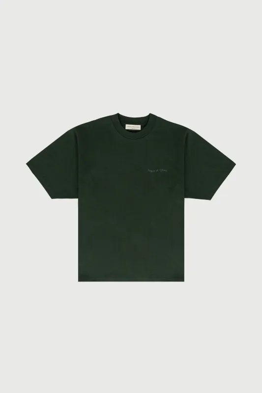 Wordmark Tee - Forest sold by Museum of Peace and Quiet