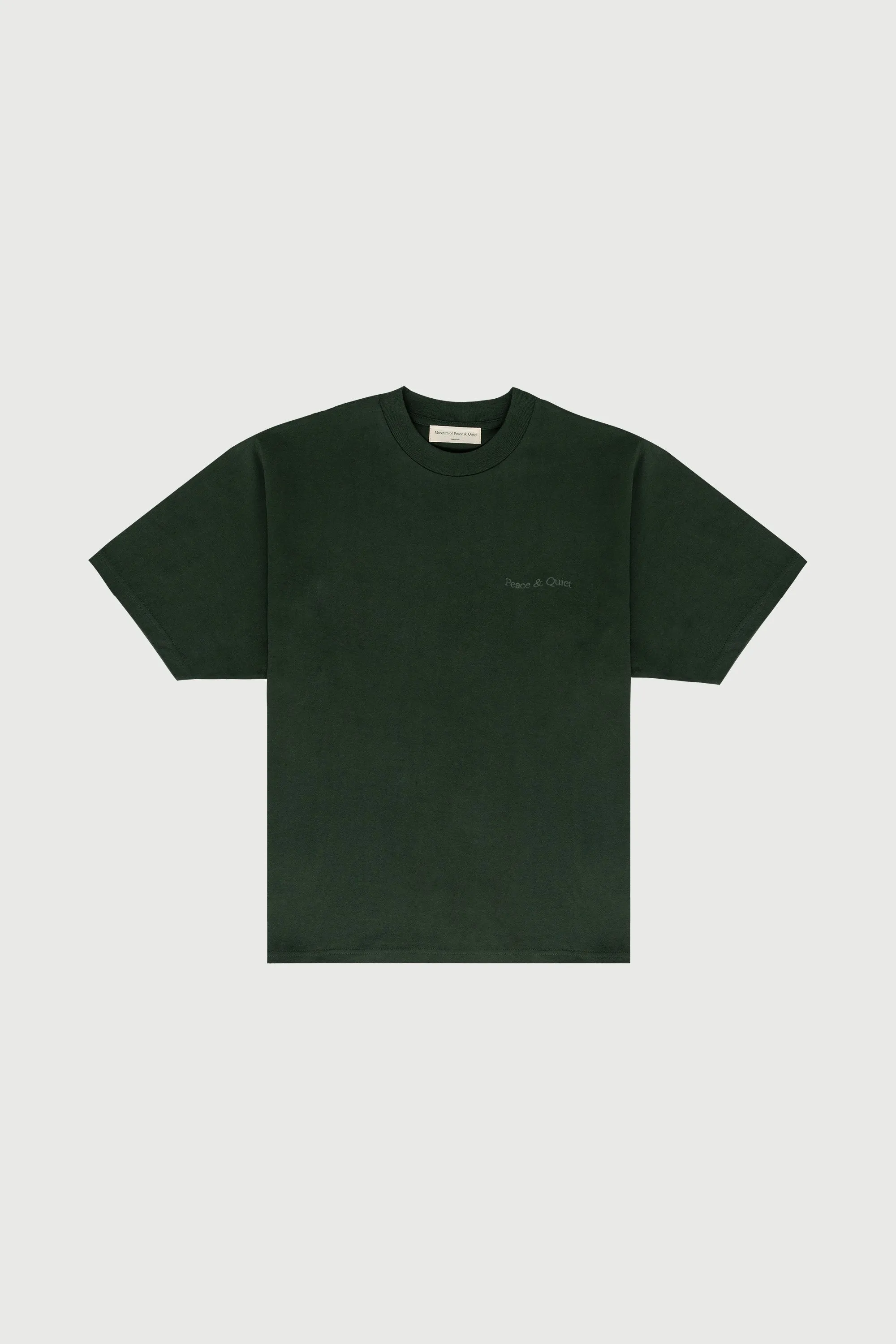 Wordmark Tee - Forest sold by Museum of Peace and Quiet