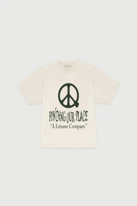 Our Place Tee - Bone sold by Museum of Peace and Quiet