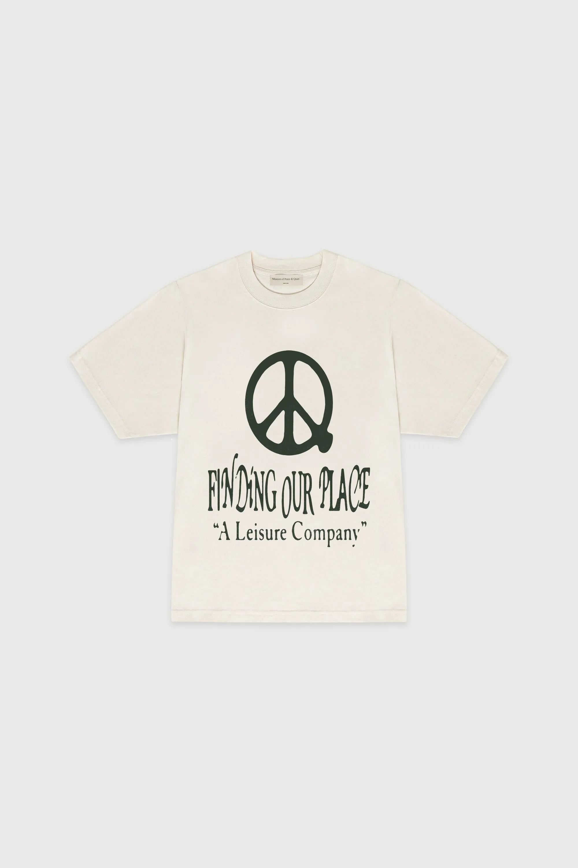 Our Place Tee - Bone sold by Museum of Peace and Quiet