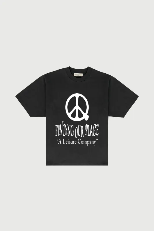 Our Place Tee - Black sold by Museum of Peace and Quiet