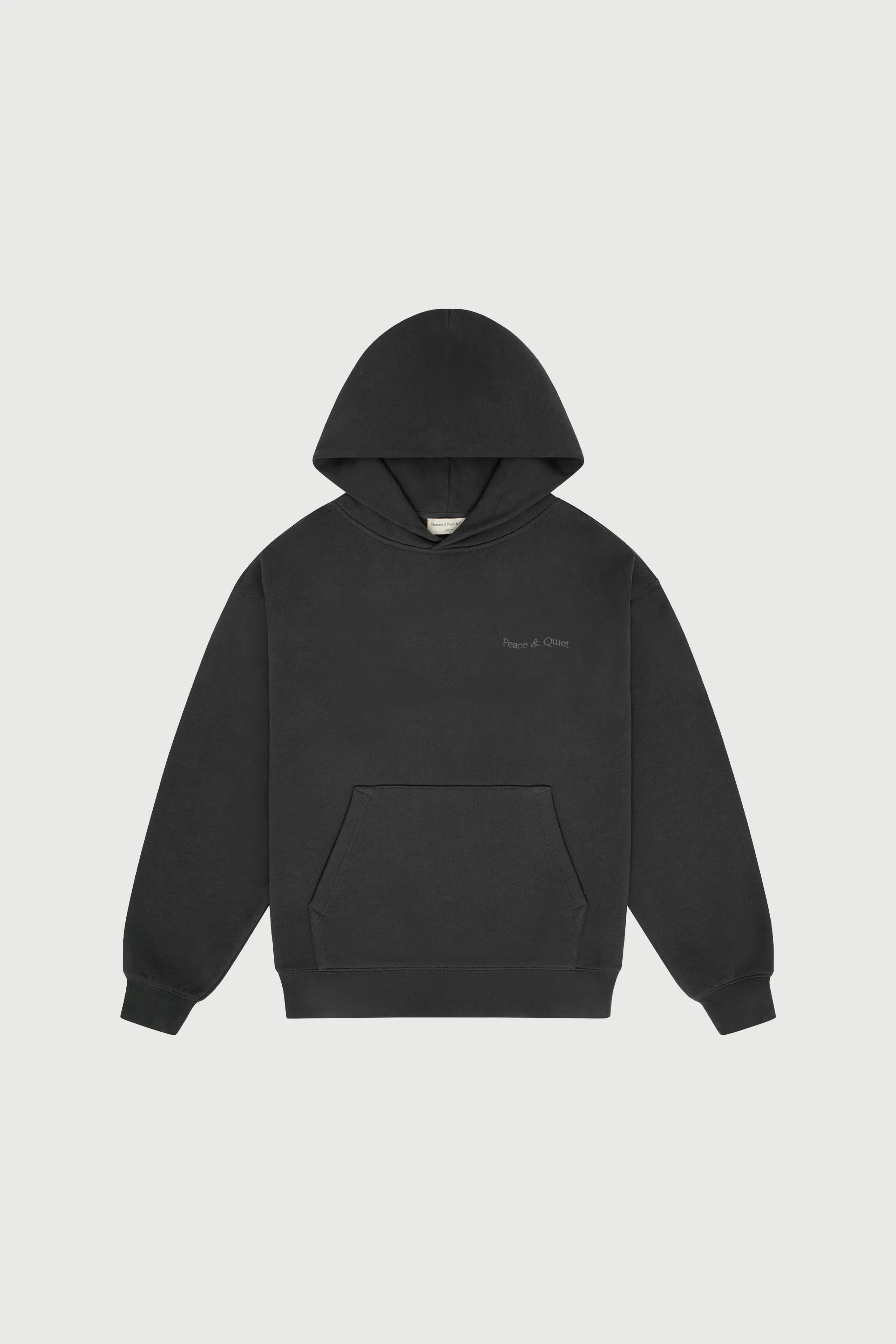 Wordmark Hoodie - Black sold by Museum of Peace and Quiet