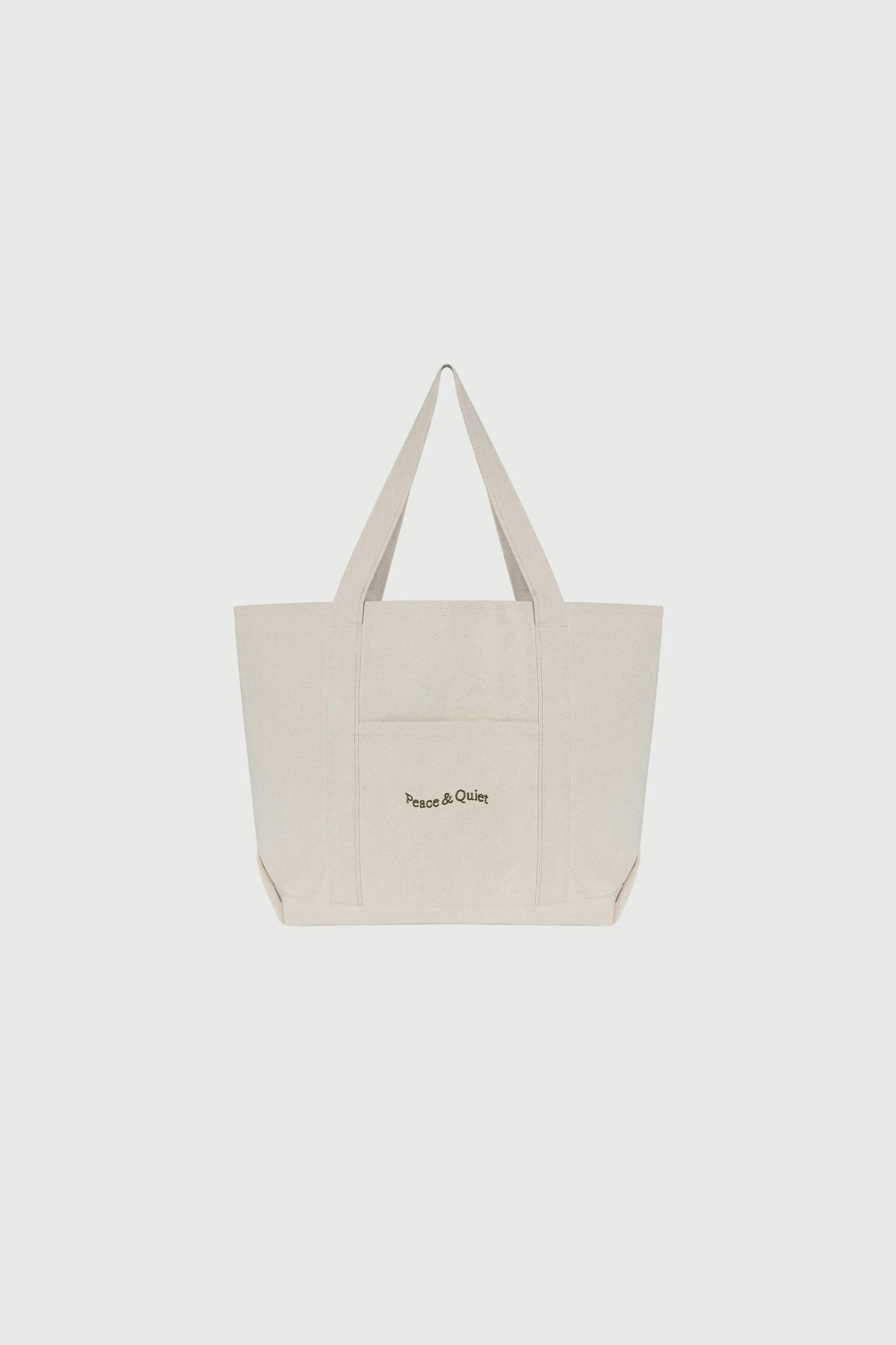 Classic Wordmark Boat Tote Bag - Bone/Natural sold by Museum of Peace and Quiet