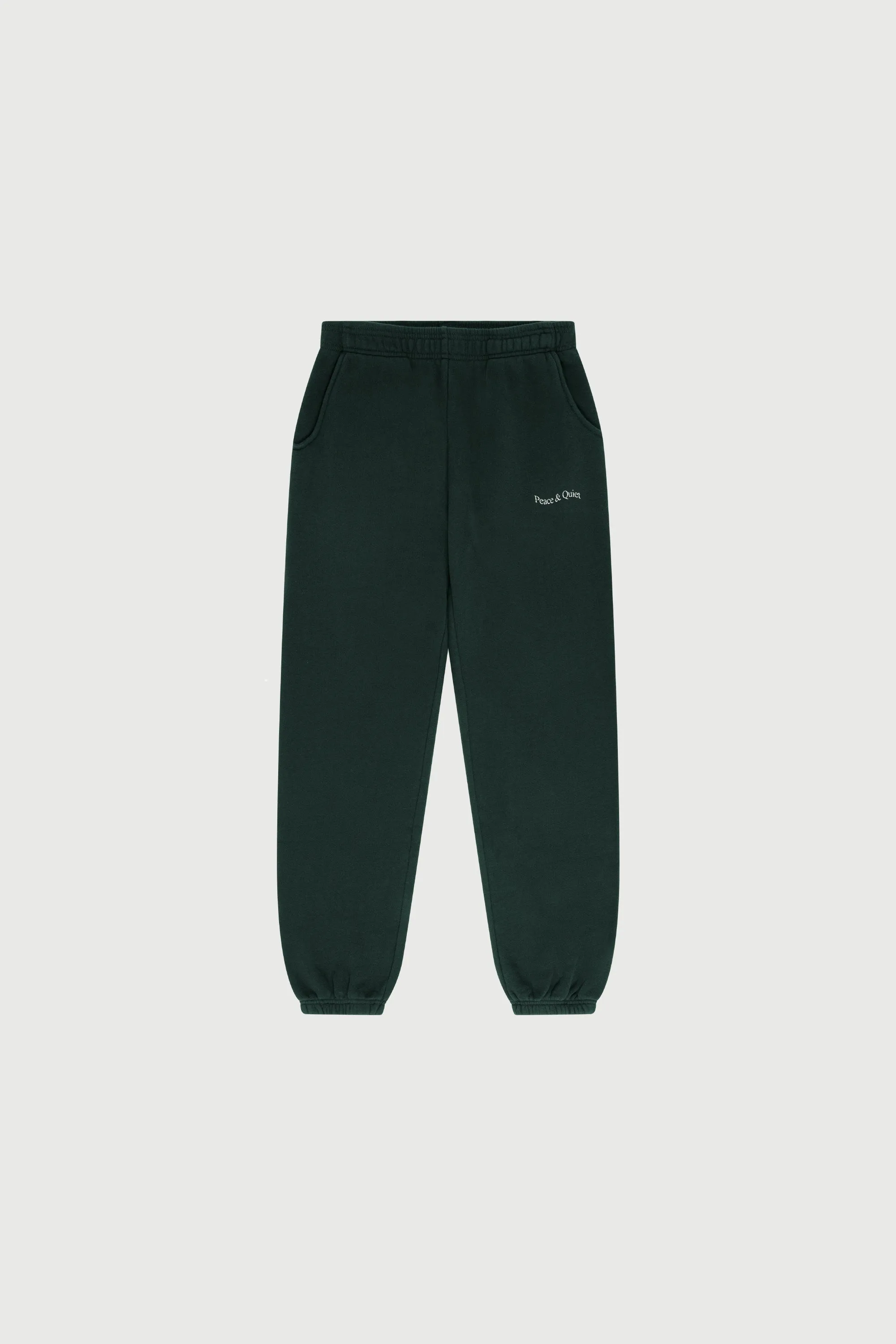 Wordmark Sweatpants - Pine sold by Museum of Peace and Quiet