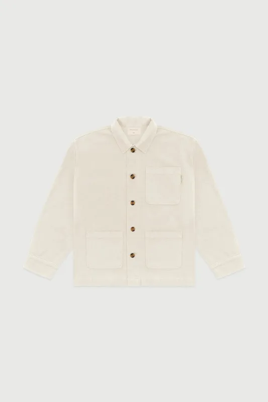 MoPQ Chore Coat - Bone sold by Museum of Peace and Quiet