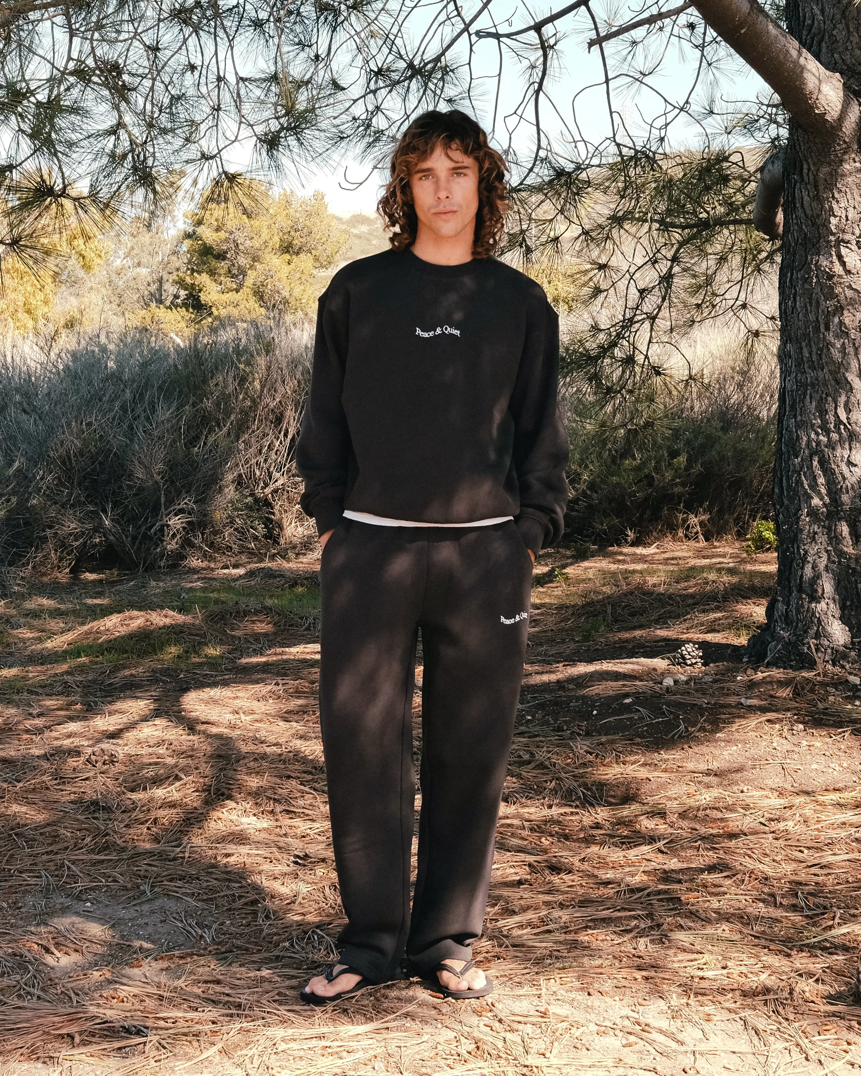 Wordmark Crewneck - Black sold by Museum of Peace and Quiet product image thumbnail 2