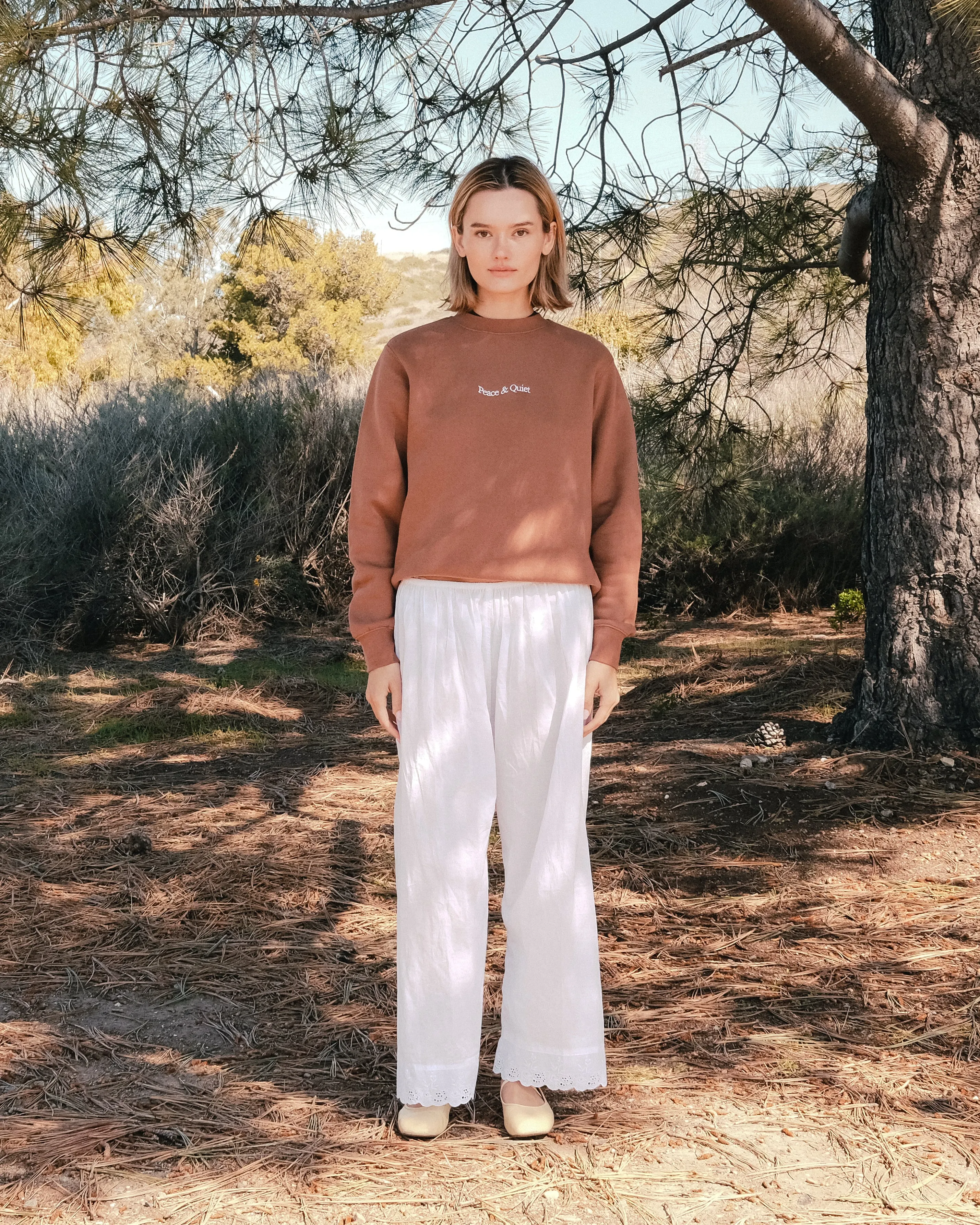 Wordmark Crewneck - Adobe sold by Museum of Peace and Quiet product image thumbnail 2