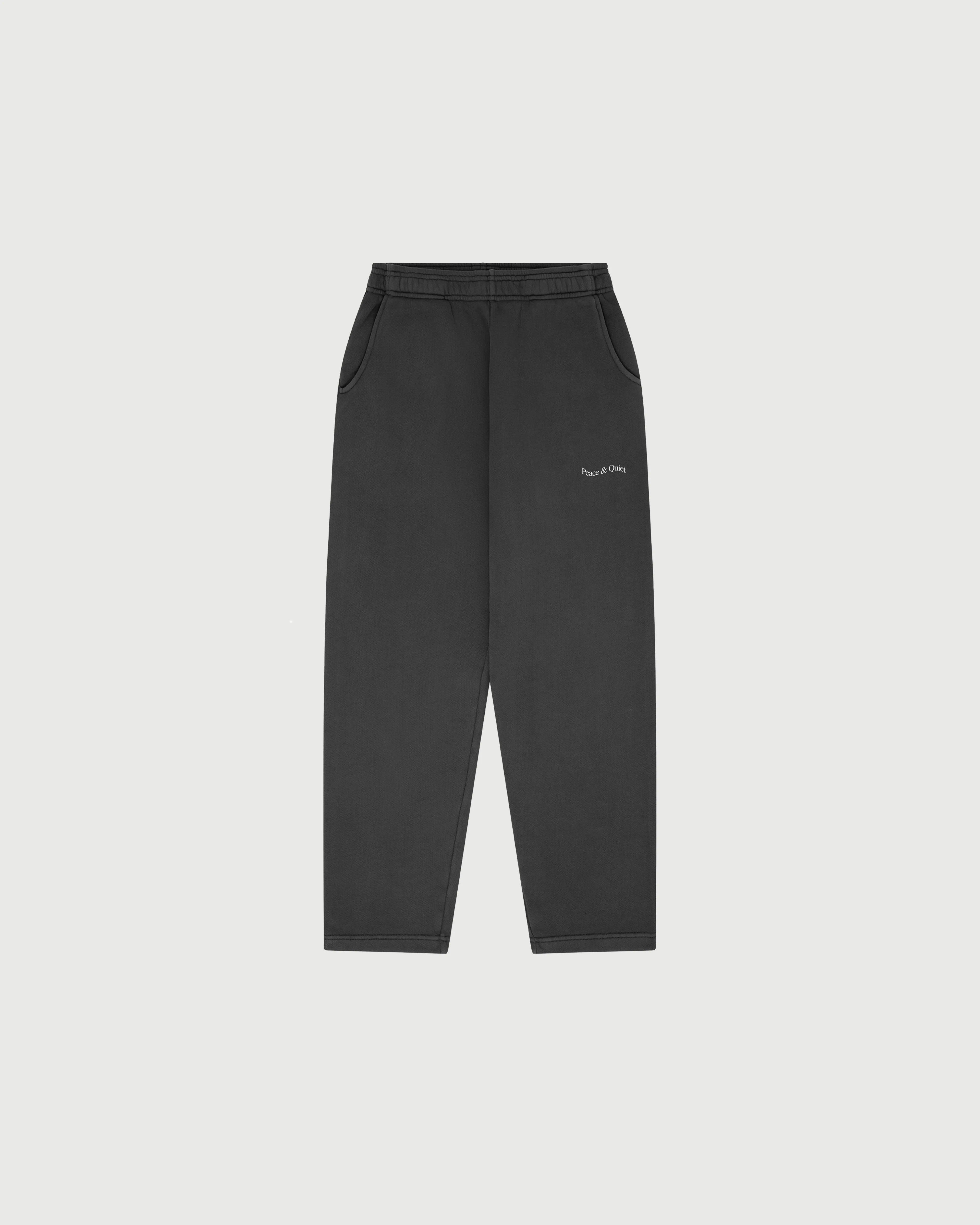 Wordmark Sweatpants - Black sold by Museum of Peace and Quiet