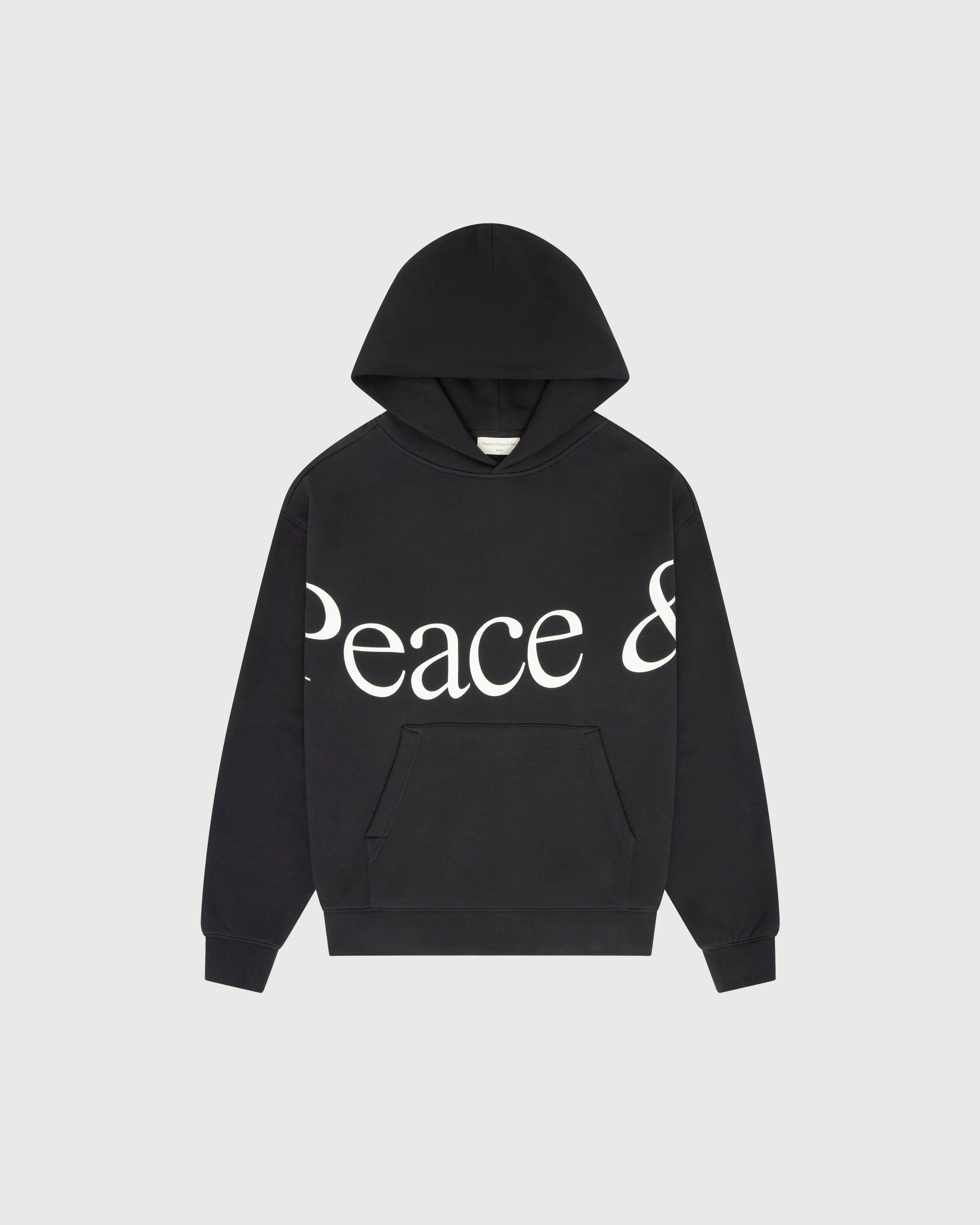 Jumbo Wordmark Hoodie - Black sold by Museum of Peace and Quiet