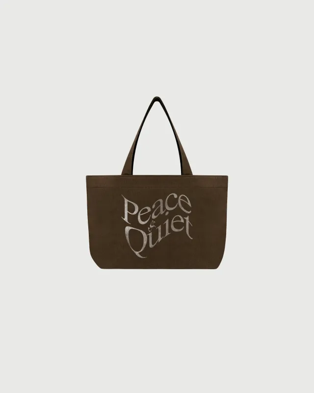 Warped Tote - Coffee sold by Museum of Peace and Quiet