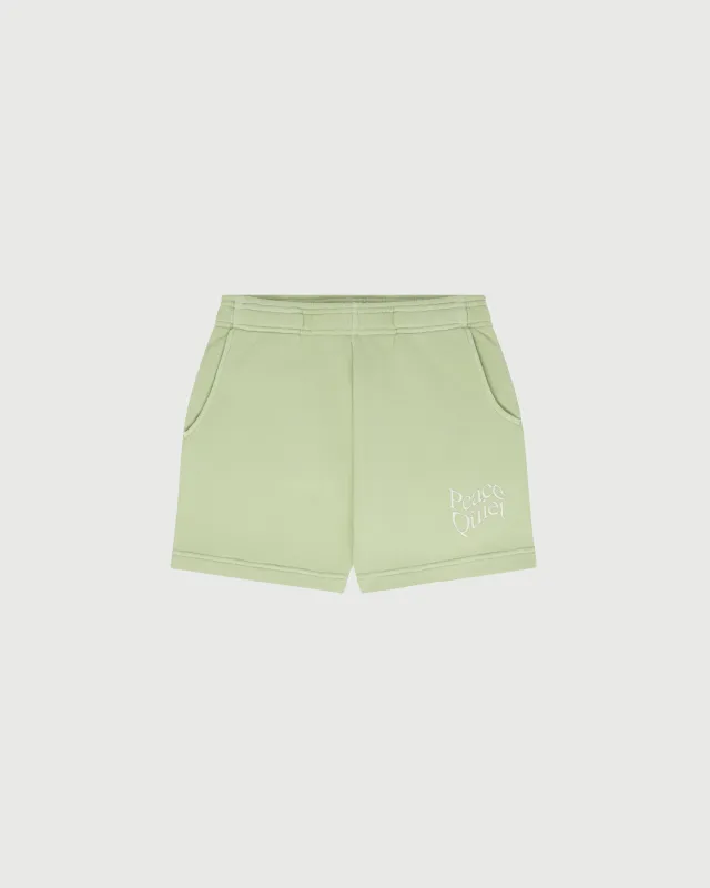 Warped Sweatshorts - Matcha sold by Museum of Peace and Quiet
