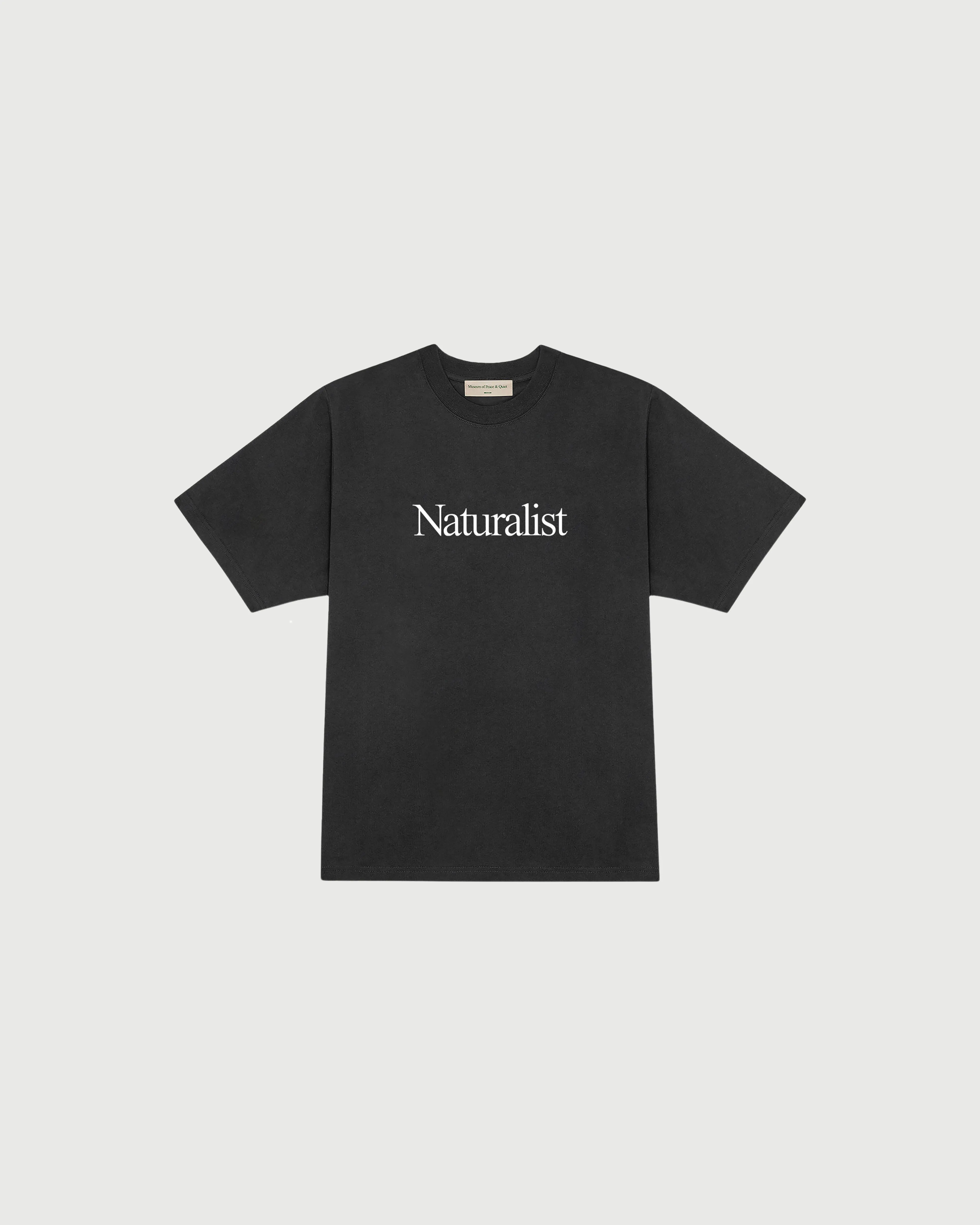 Naturalist Tee - Black sold by Museum of Peace and Quiet